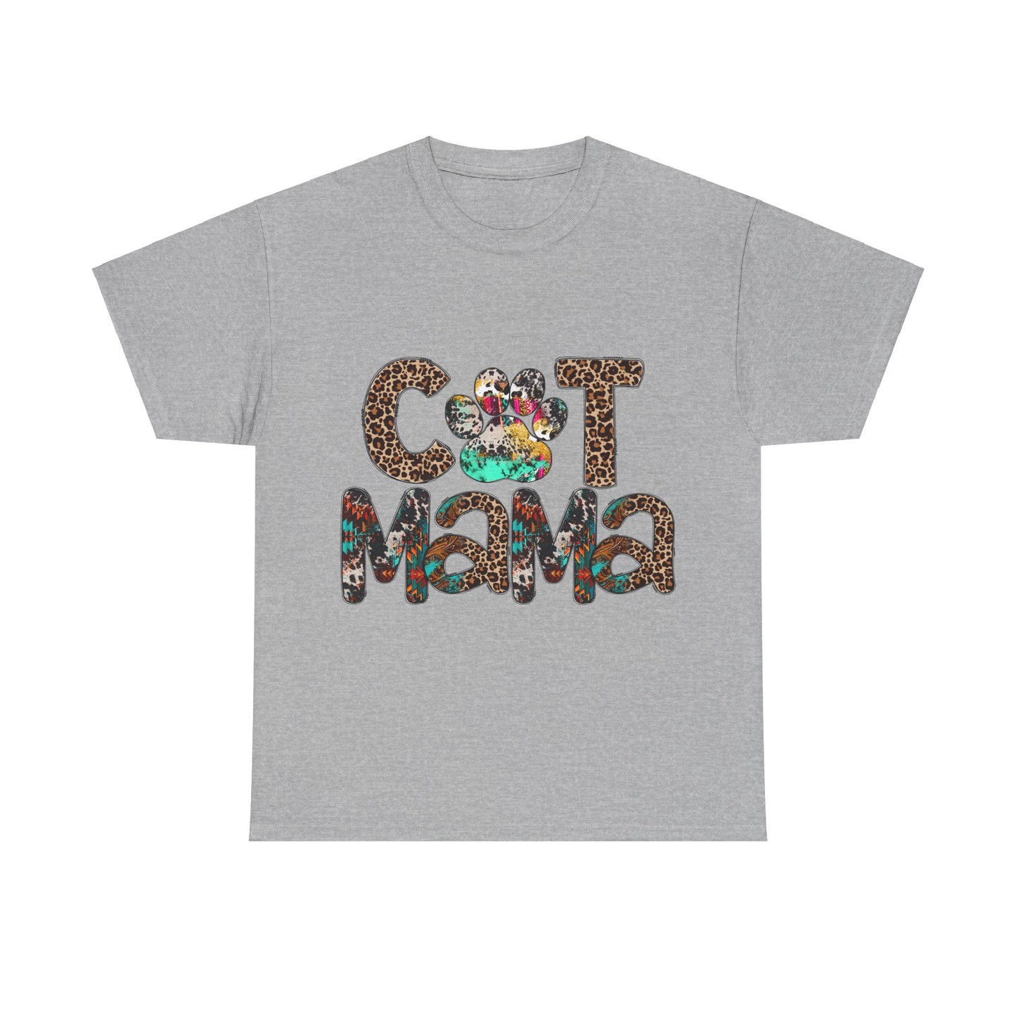 Cat Mama2 Unisex Heavy Cotton Tee