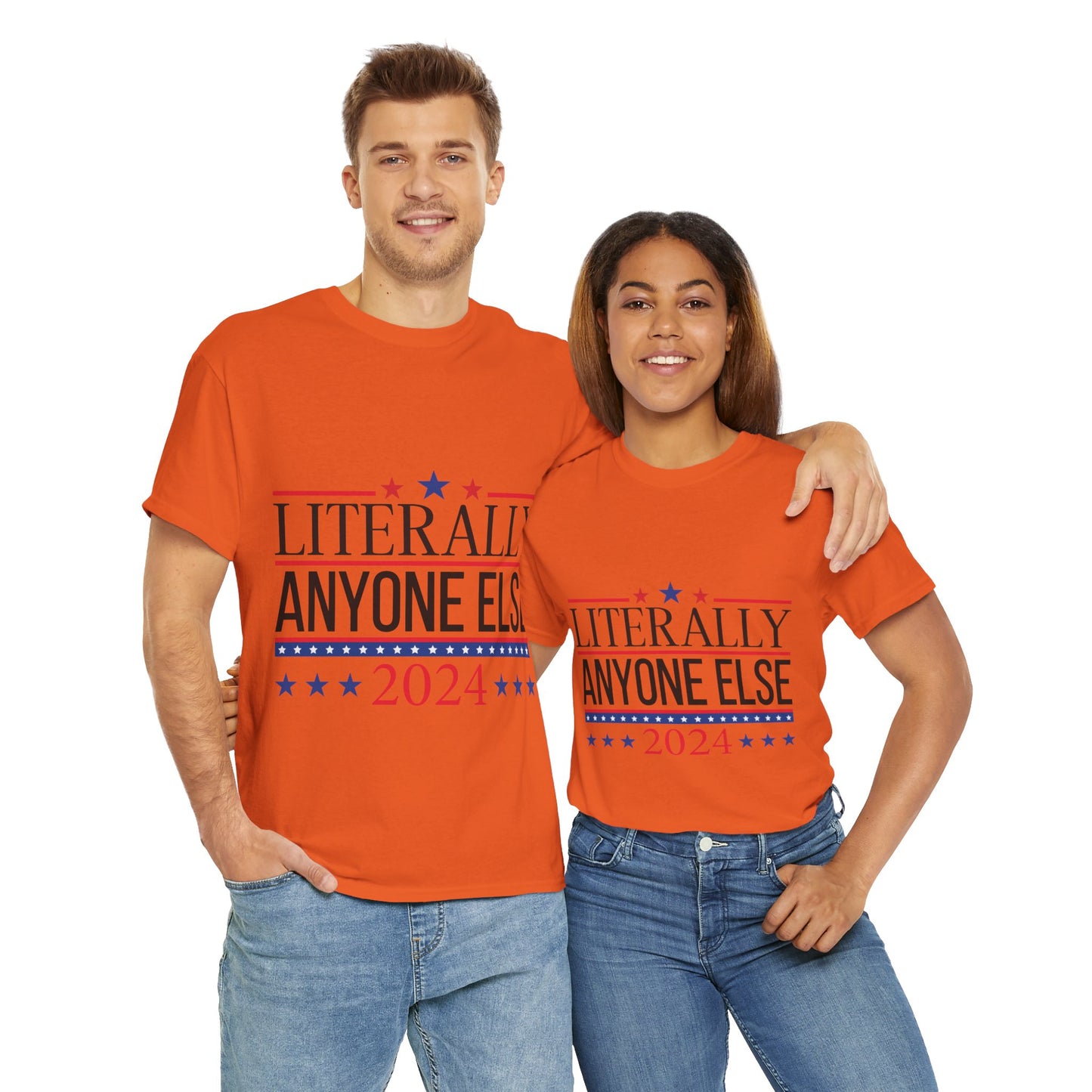 Anyone Else 2024 Unisex Heavy Cotton Tee