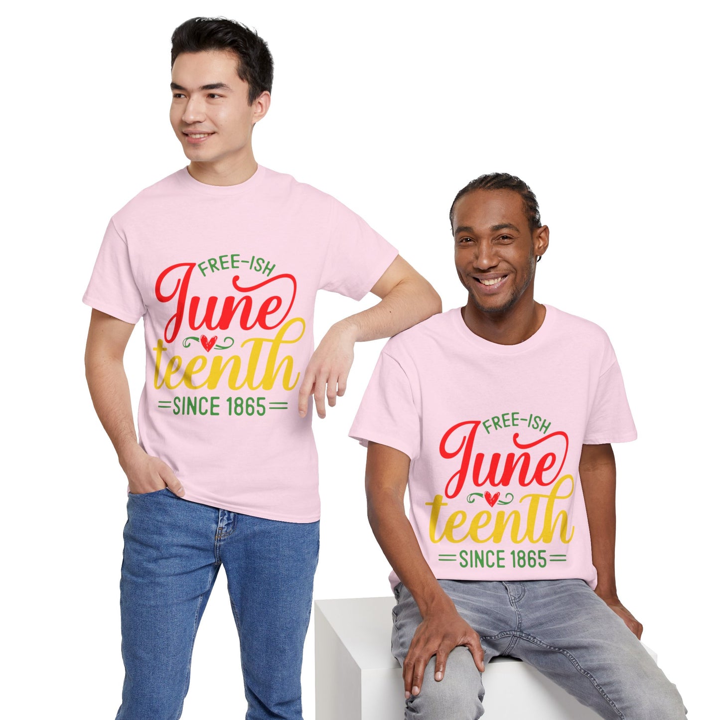 Juneteenth Free-ish Unisex Heavy Cotton Tee