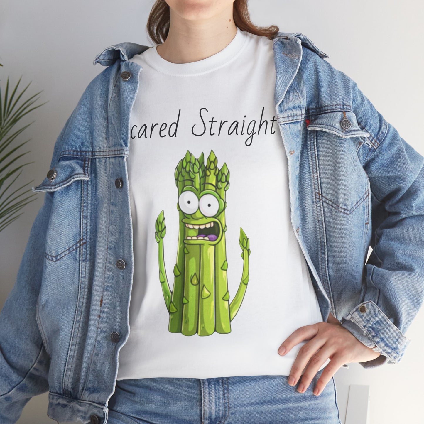 Scared Straight Unisex Heavy Cotton Tee