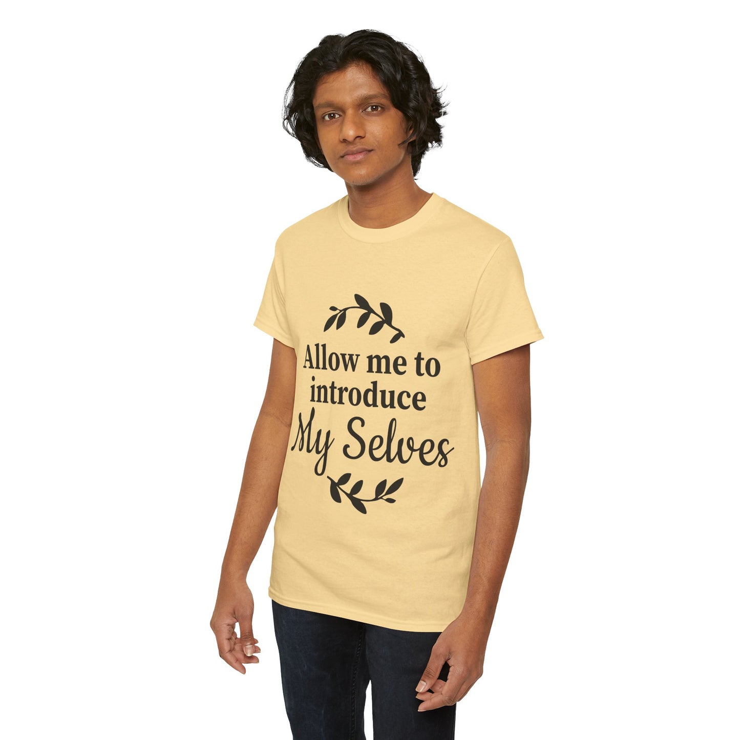 Allow Me To Introduce My Selves Unisex Heavy Cotton Tee