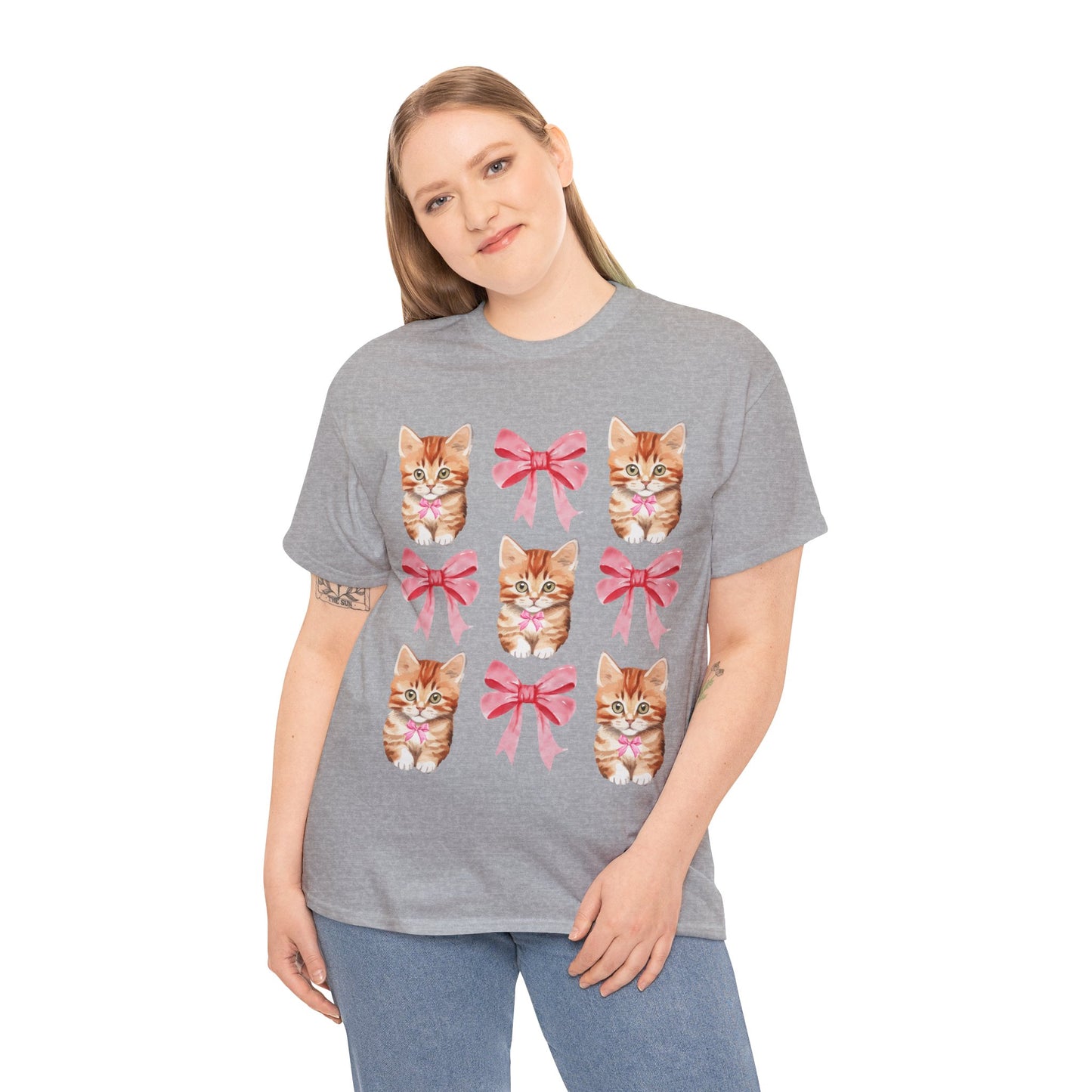 Cat Coquette Unisex Heavy Cotton Tee