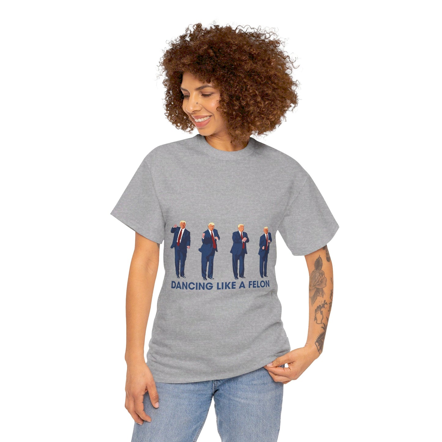 Dancing Like A Felon Unisex Heavy Cotton Tee