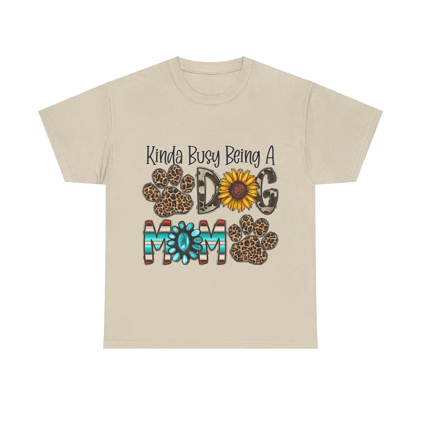 Busy Dog Mom Unisex Heavy Cotton Tee