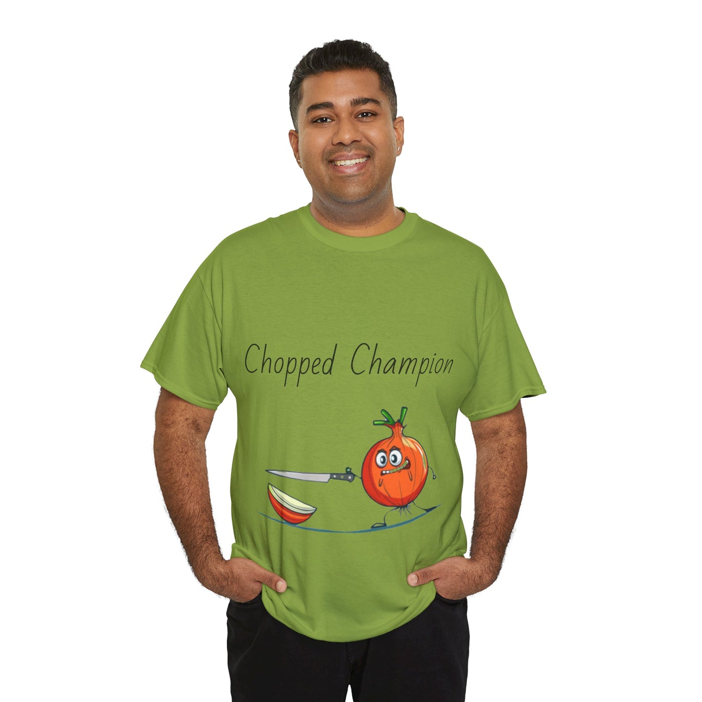 Chopped Champion Unisex Heavy Cotton Tee