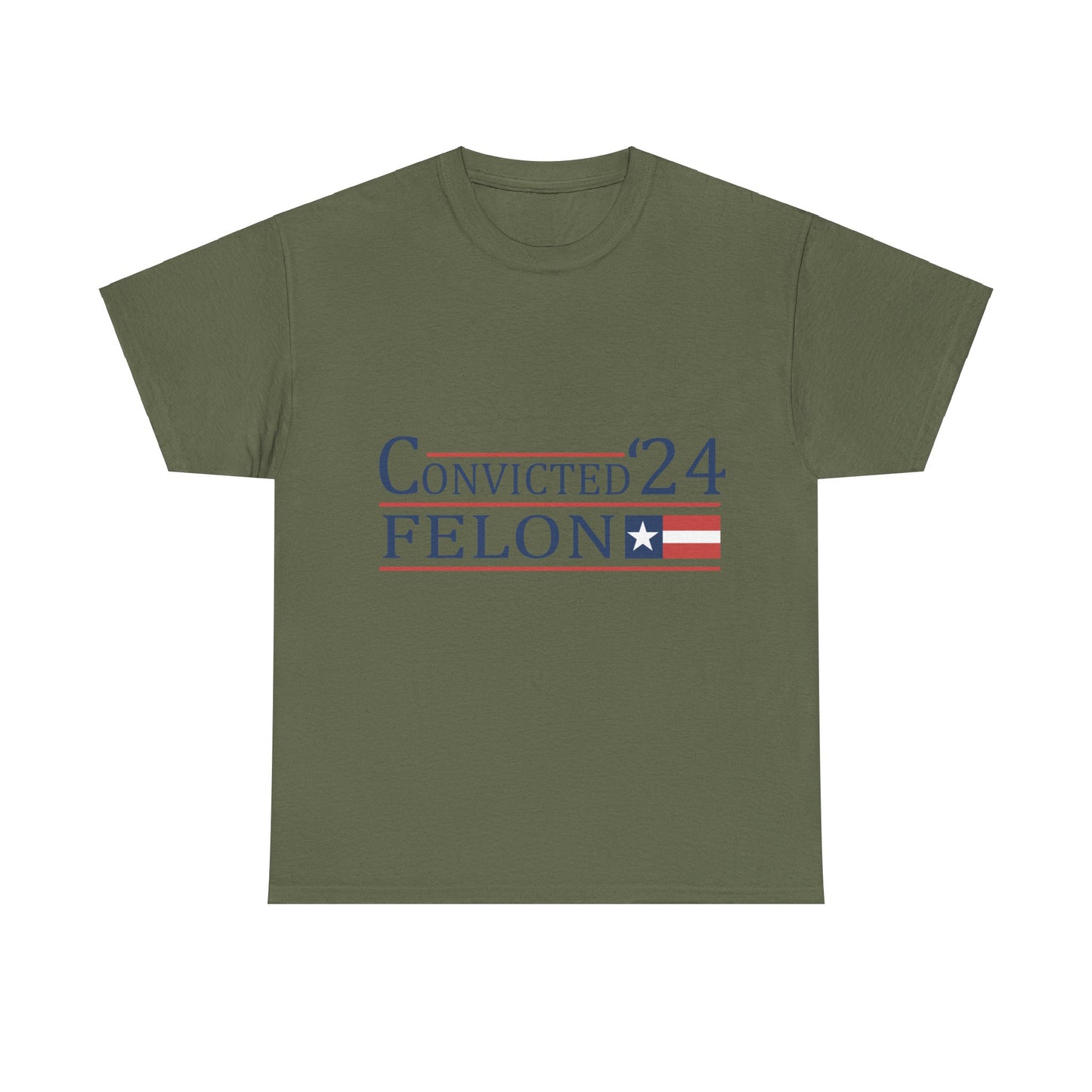 Convicted Felon Unisex Heavy Cotton Tee