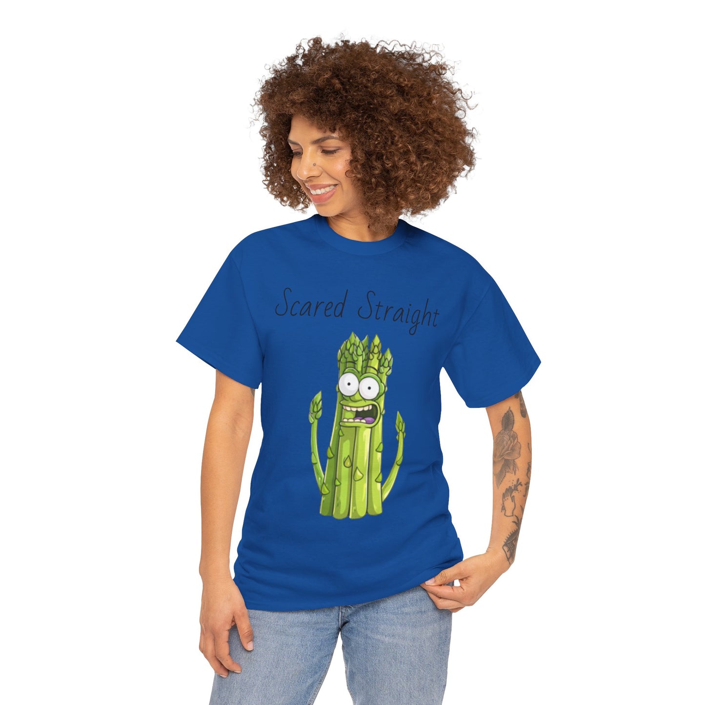 Scared Straight Unisex Heavy Cotton Tee