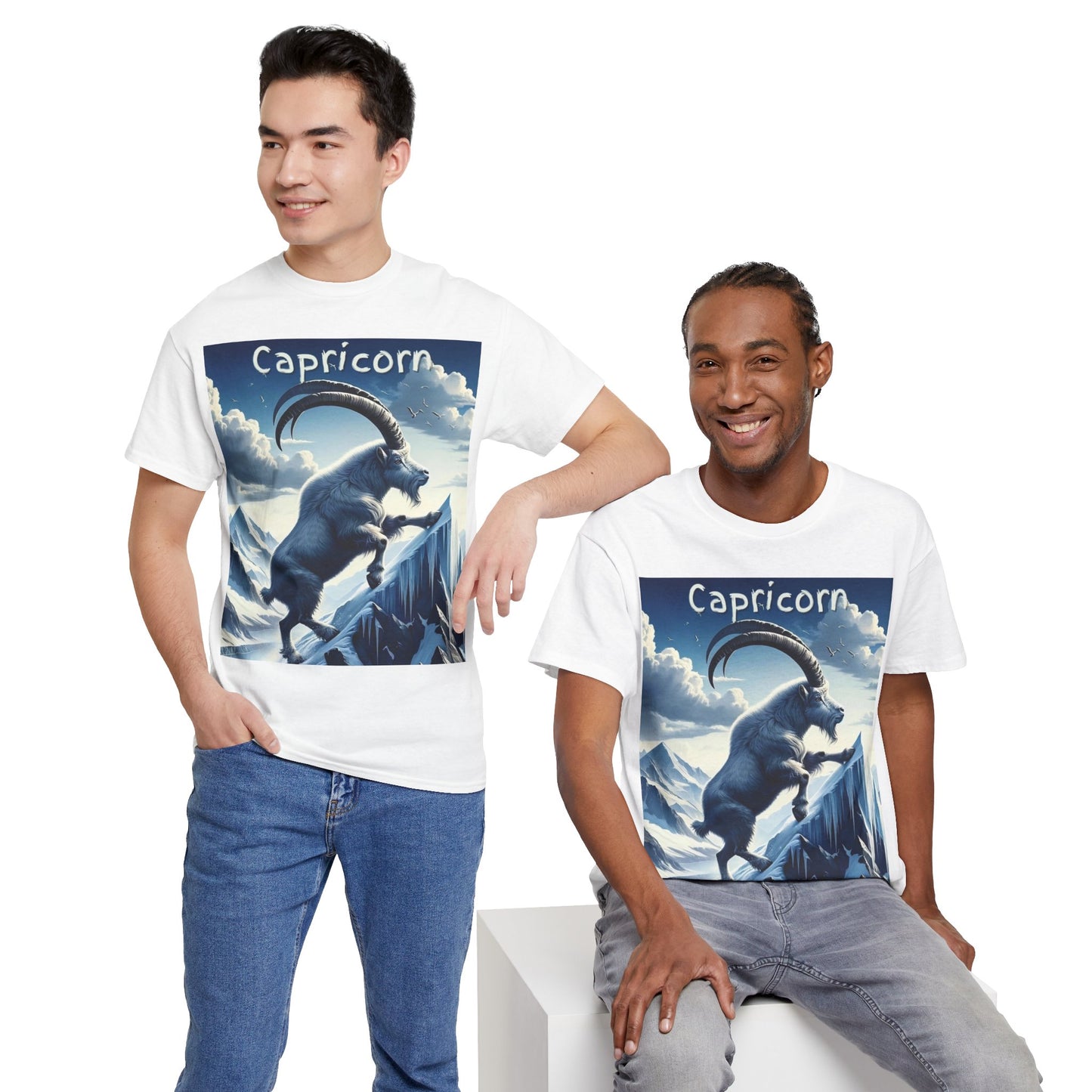 Capricorn Unisex Heavy Cotton Tee