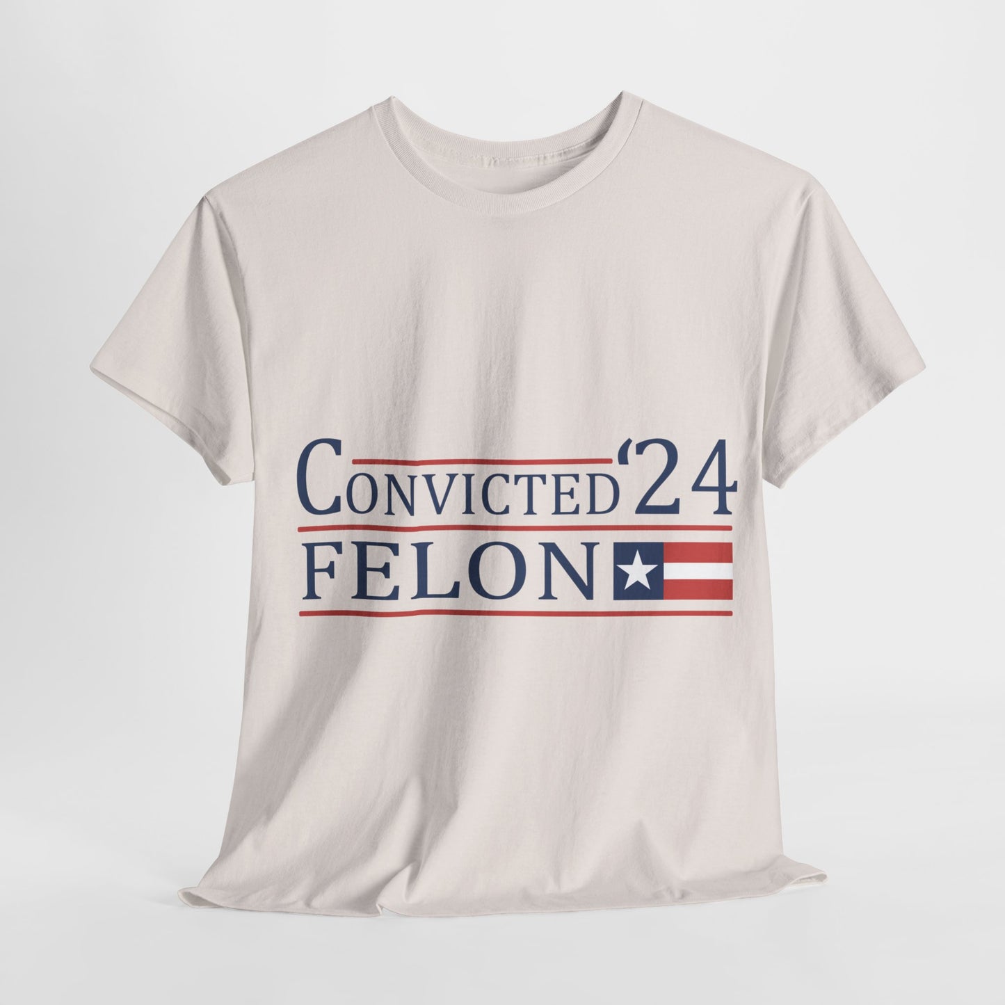 Convicted Felon Unisex Heavy Cotton Tee