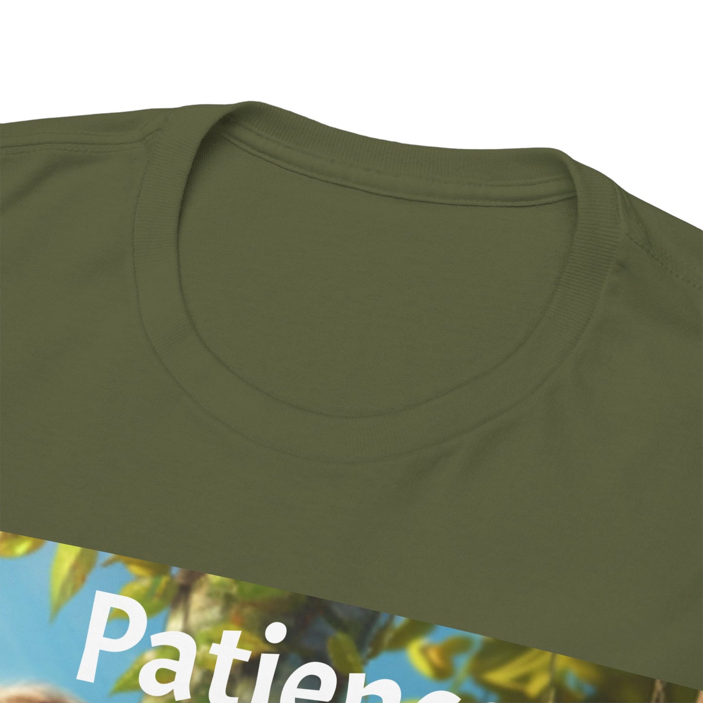 Sloth Patience Unisex Heavy Cotton Tee