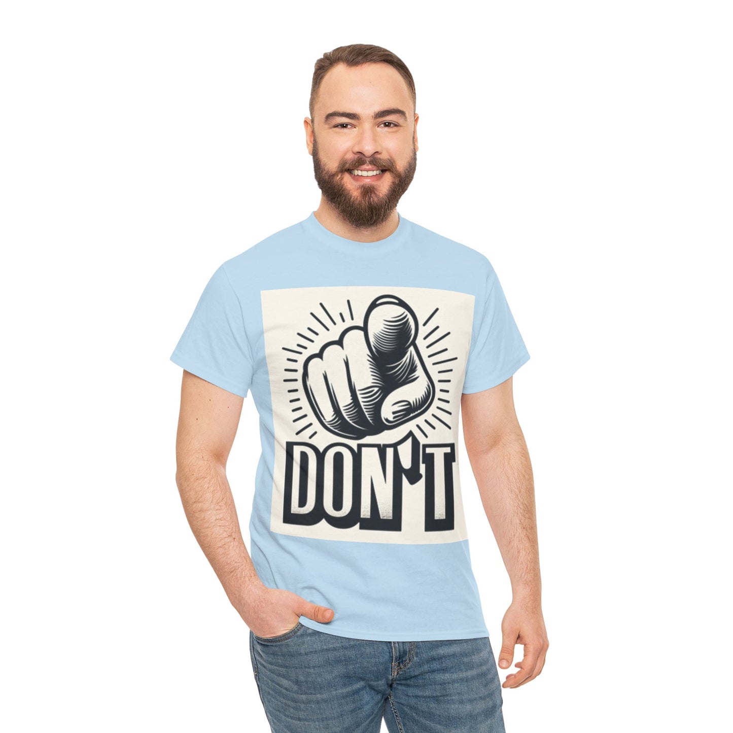 Don't Finger Unisex Heavy Cotton Tee