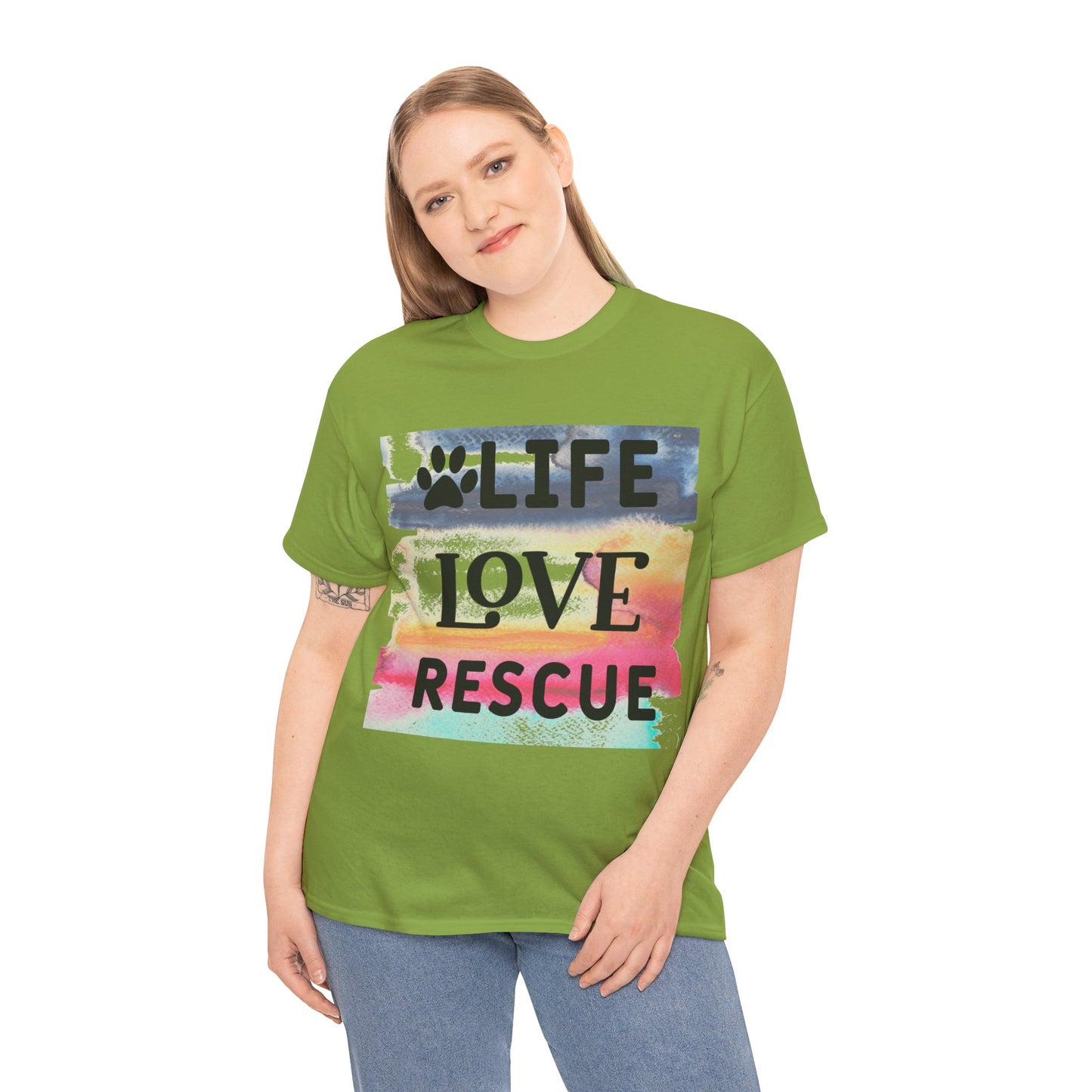 Life Love Rescue Unisex Heavy Cotton Tee