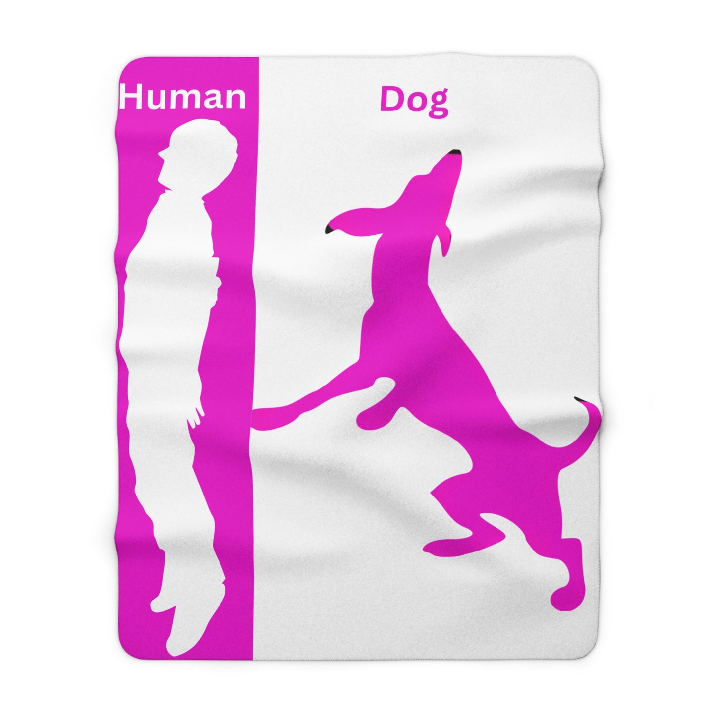 Edge of Bed: Dog's Domain Sherpa Fleece Blanket