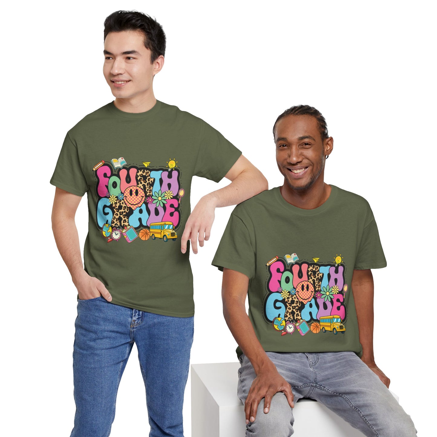 Fourth Grade Unisex Heavy Cotton Tee