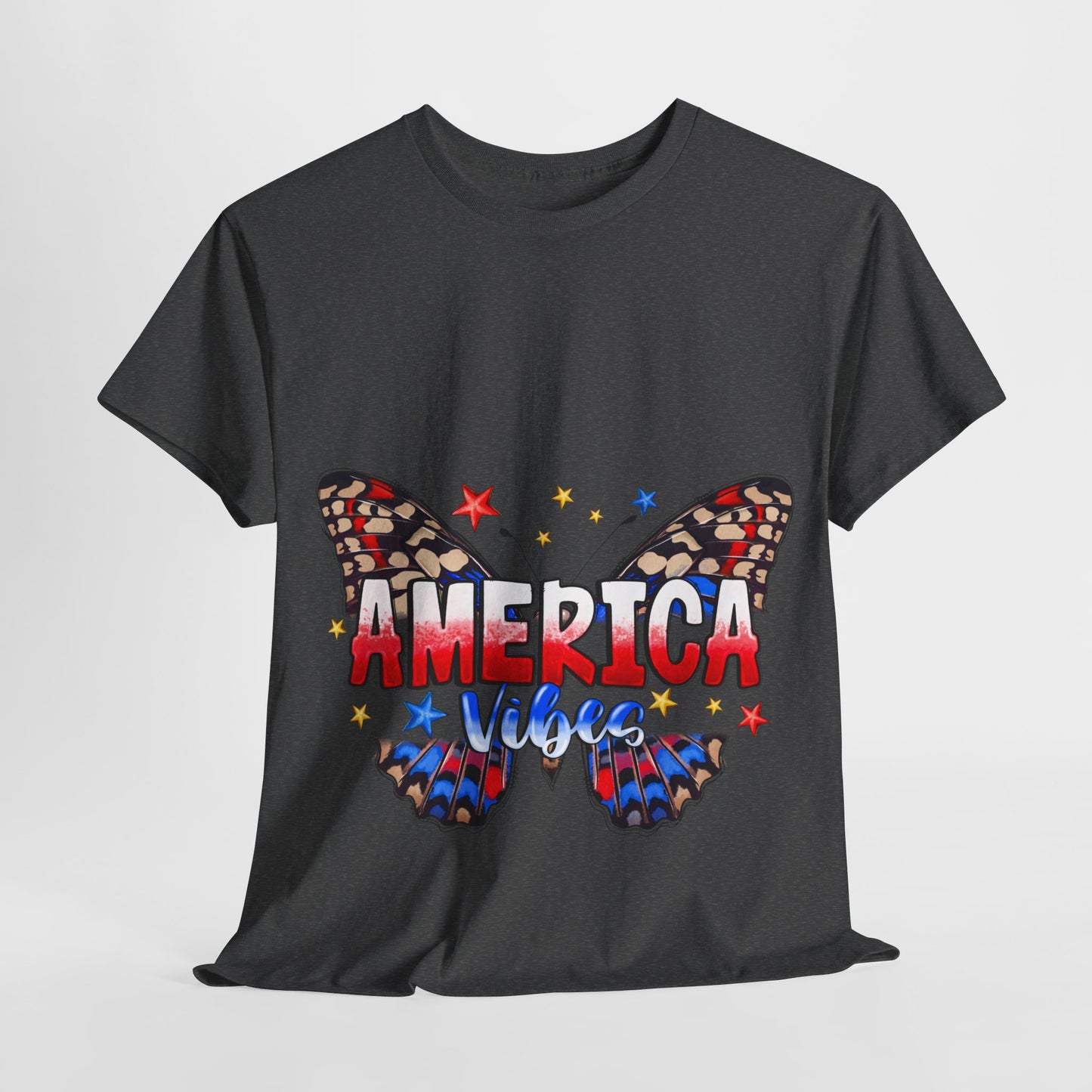 America Vibes Unisex Heavy Cotton Tee