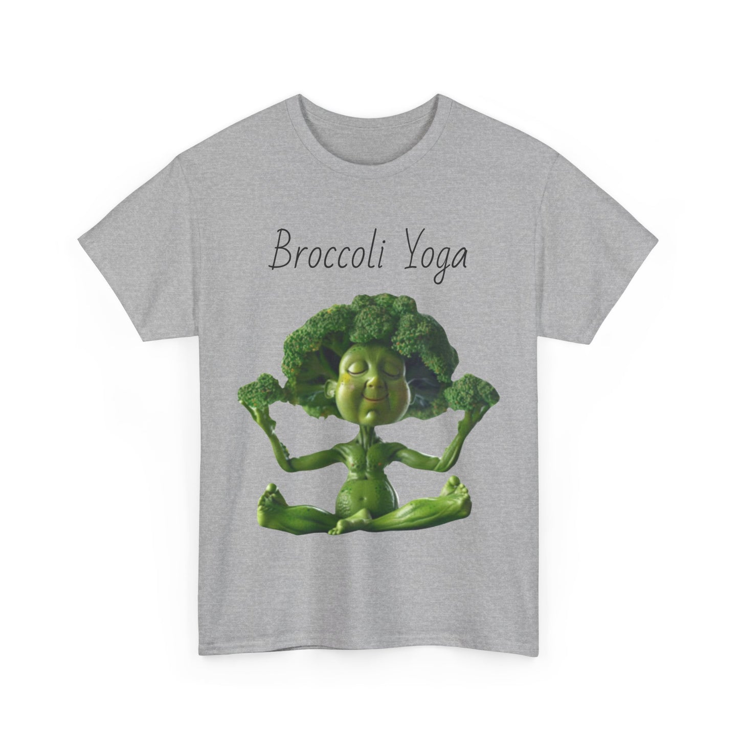 Broccoli Yoga Unisex Heavy Cotton Tee