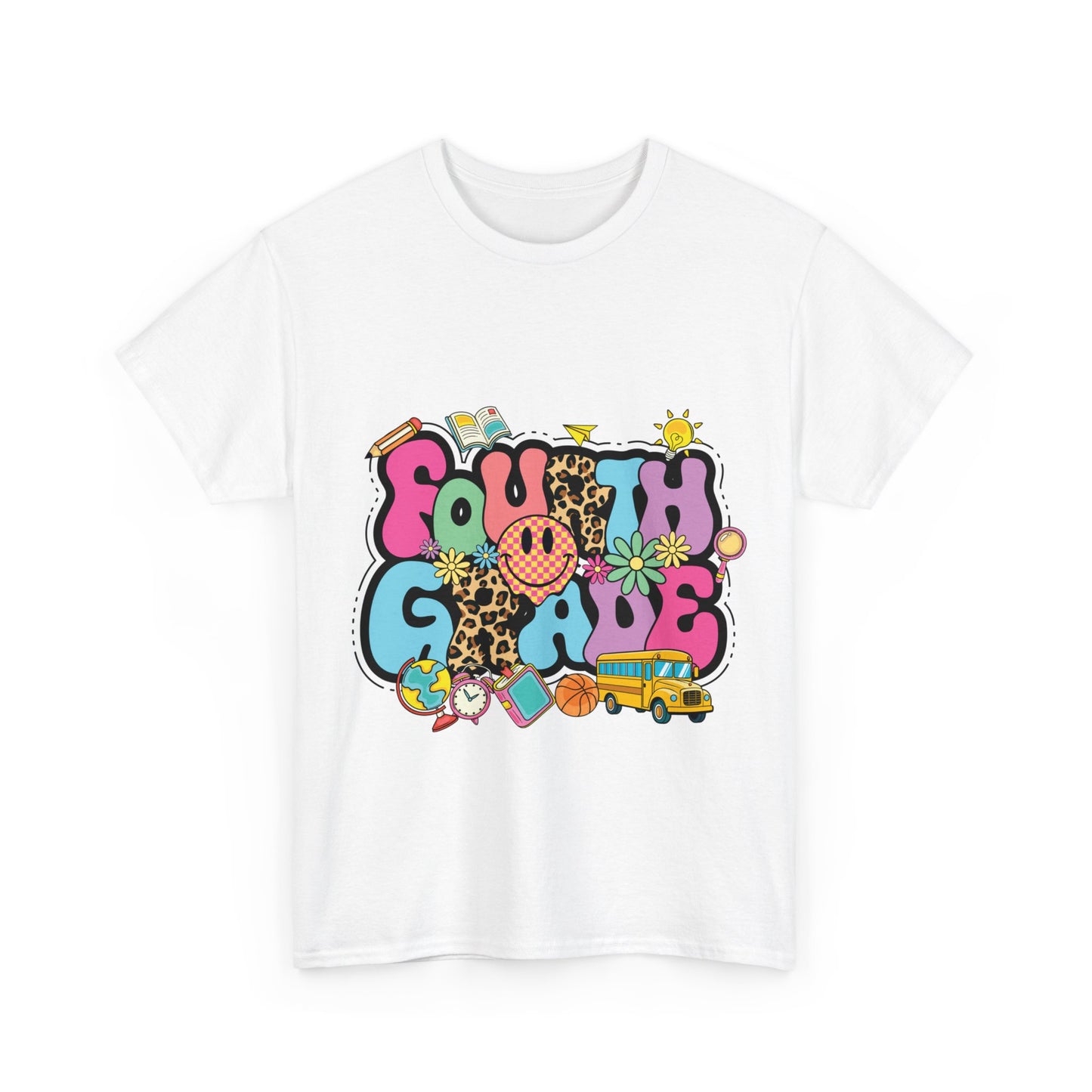 Fourth Grade Unisex Heavy Cotton Tee