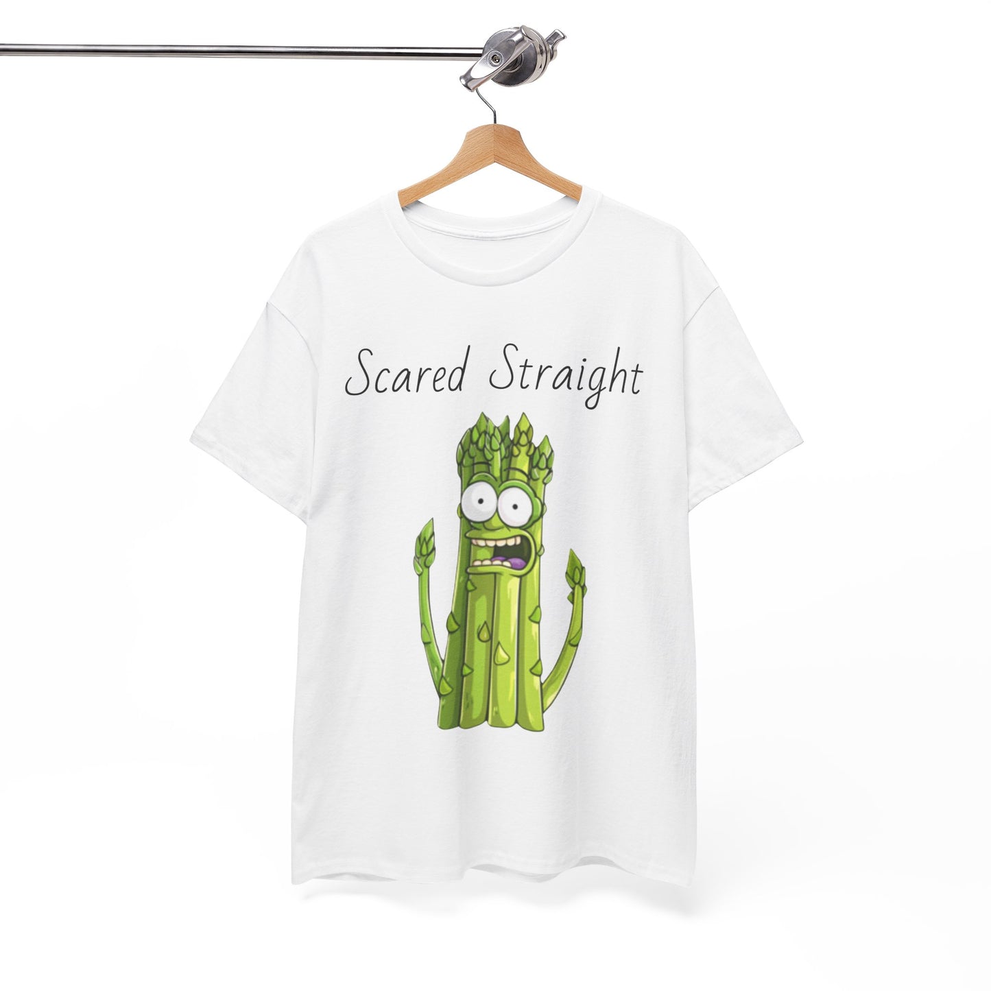 Scared Straight Unisex Heavy Cotton Tee