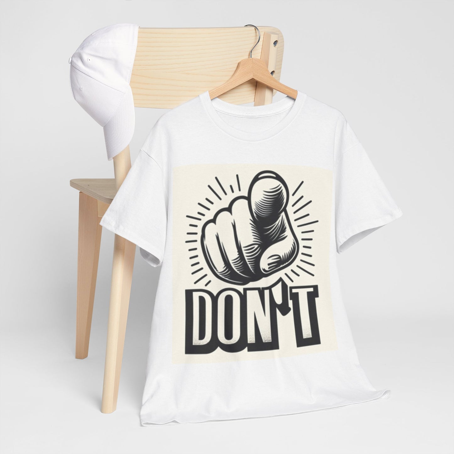 Don't Finger Unisex Heavy Cotton Tee