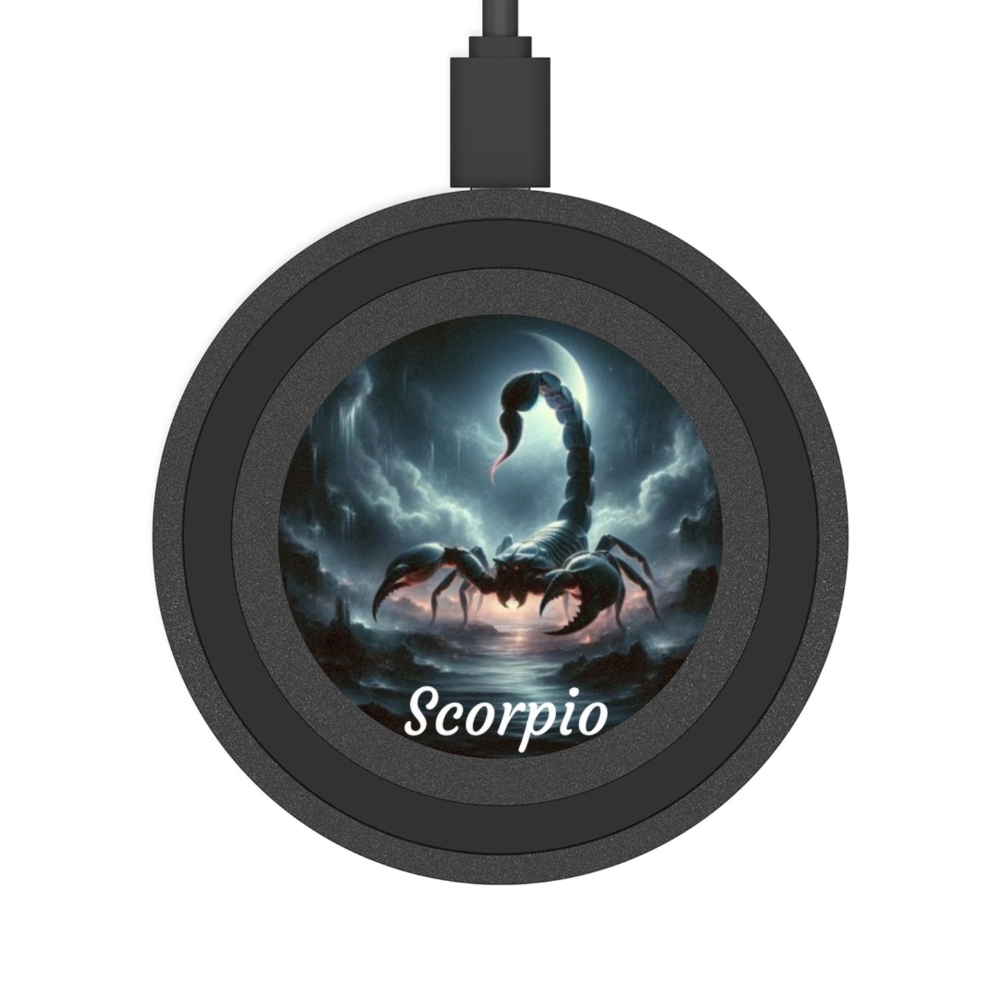 Scorpio Zodiac Sign Quake Wireless Charging Pad