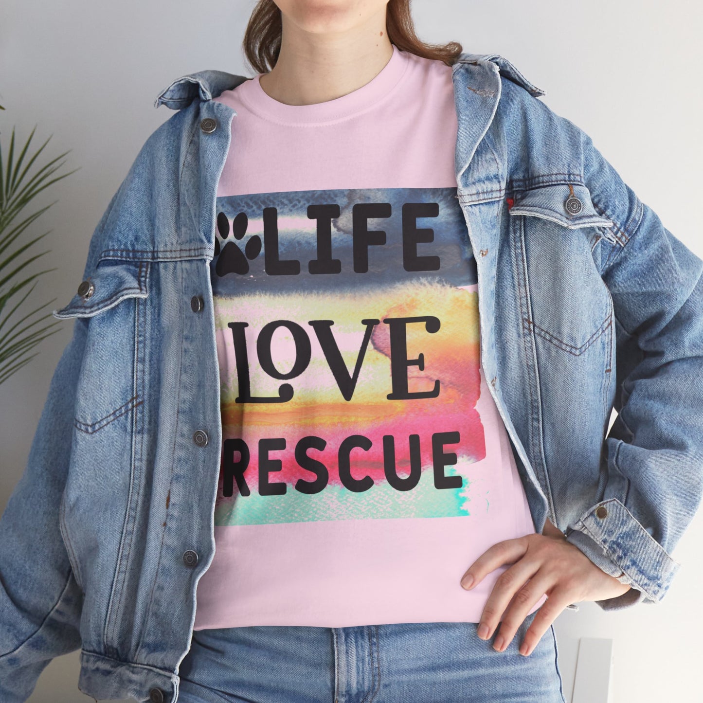 Life Love Rescue Unisex Heavy Cotton Tee