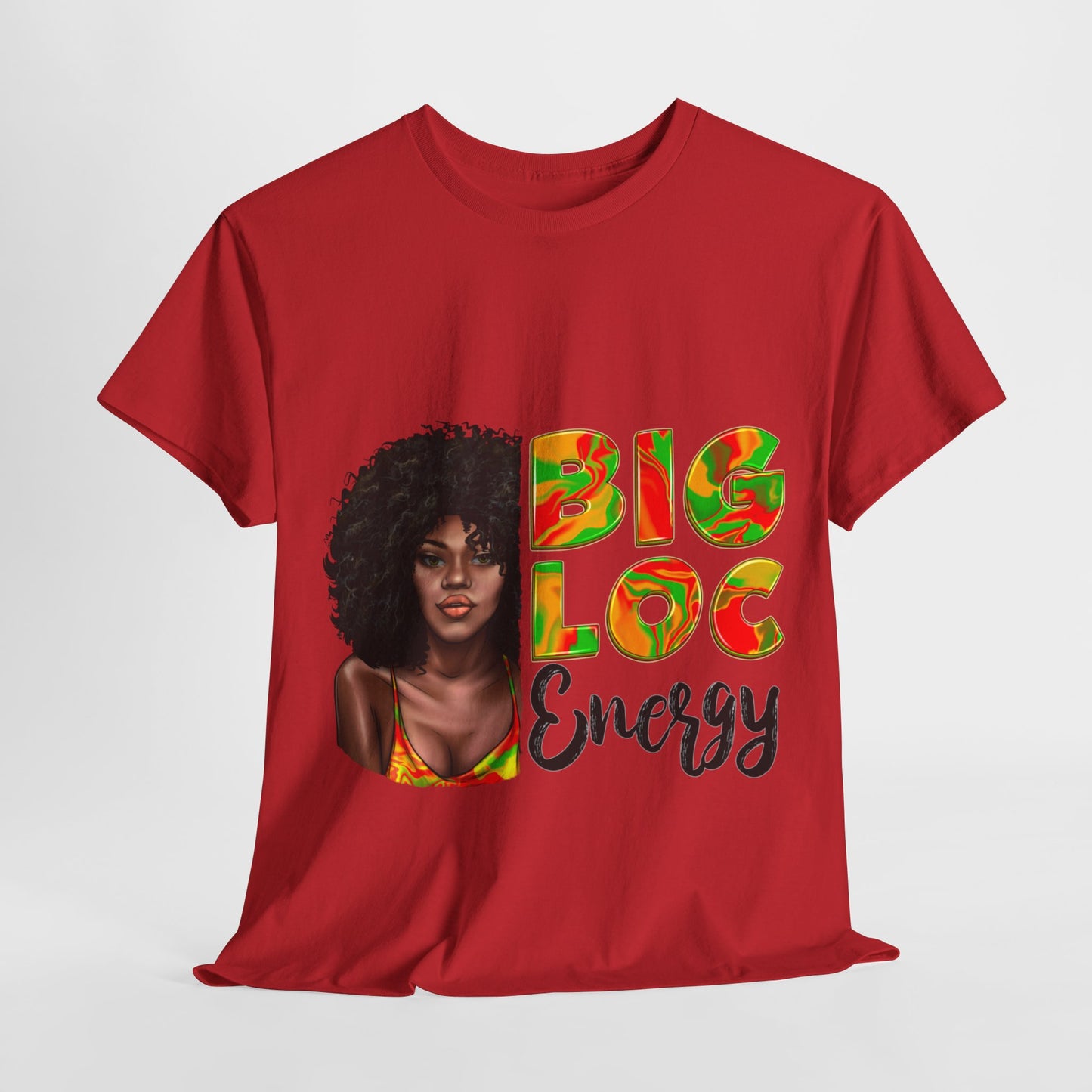 Big Loc Energy Unisex Heavy Cotton Tee