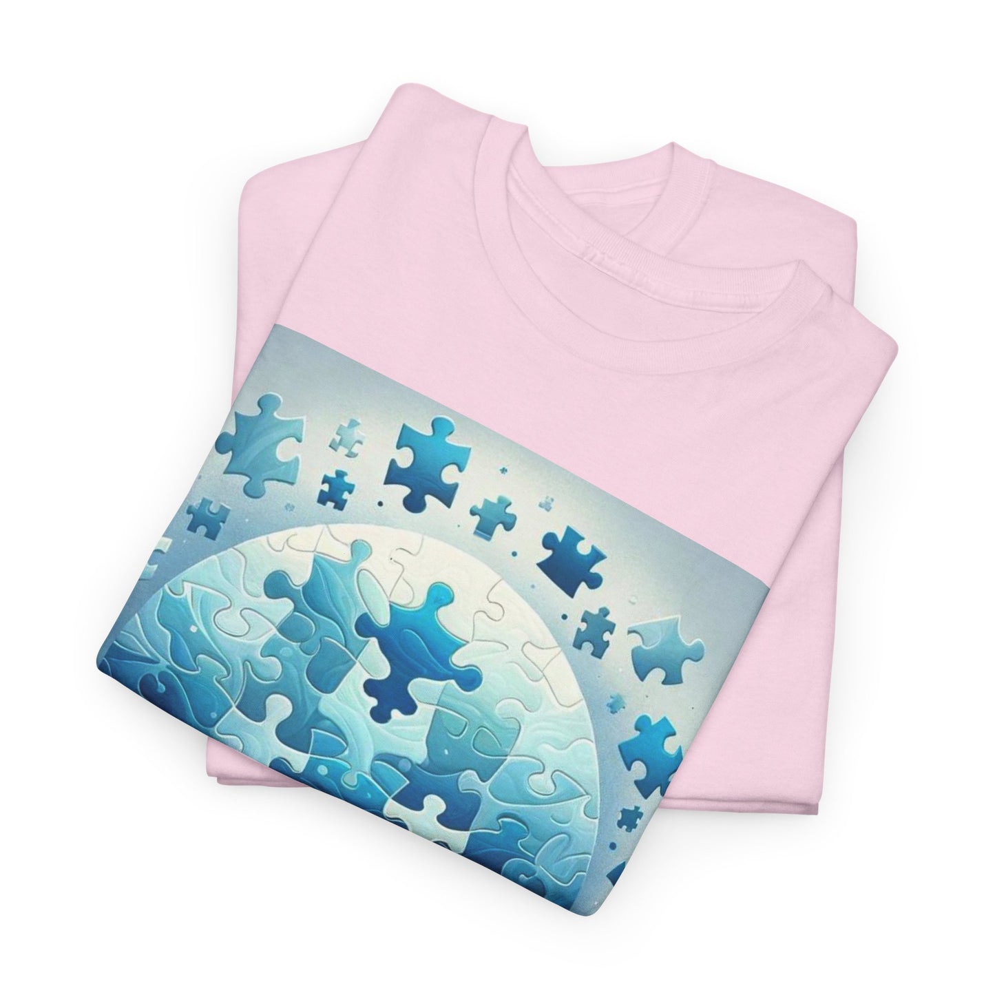 Autism Globe Unisex Heavy Cotton Tee