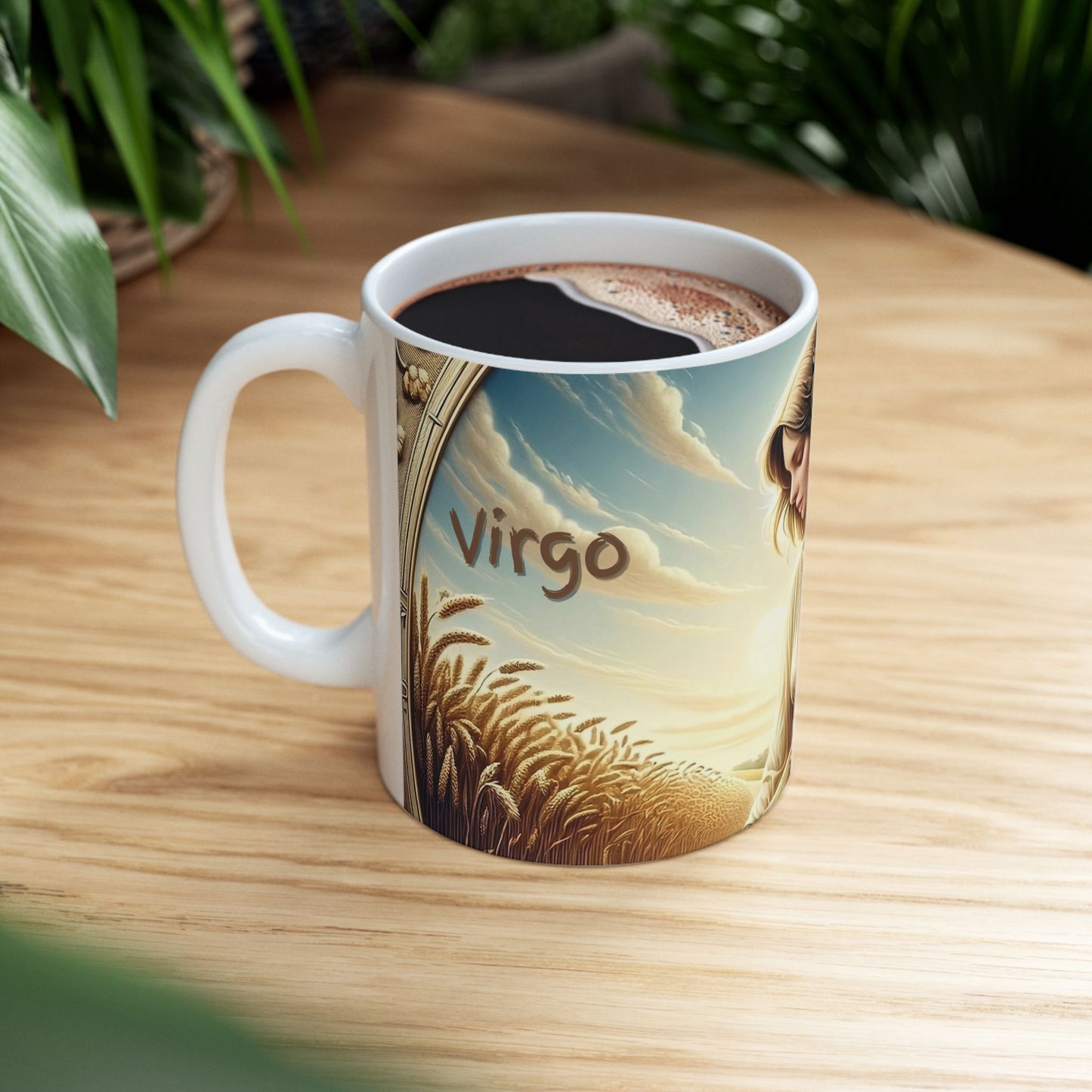 Virgo Ceramic Mug, 11oz