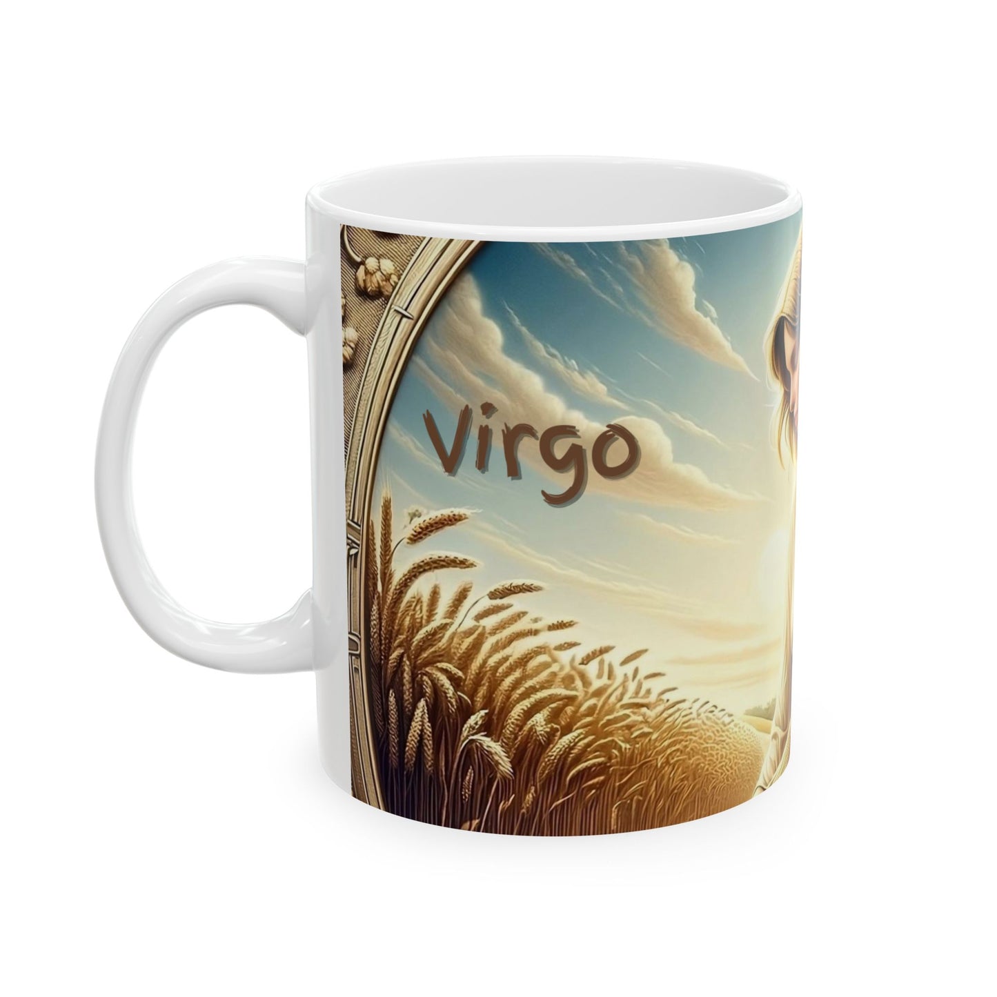 Virgo Ceramic Mug, 11oz