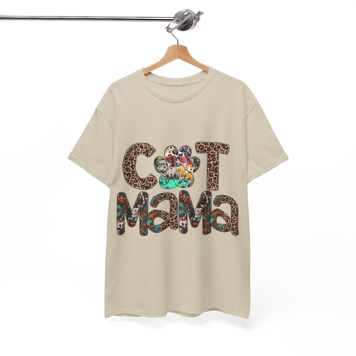 Cat Mama2 Unisex Heavy Cotton Tee