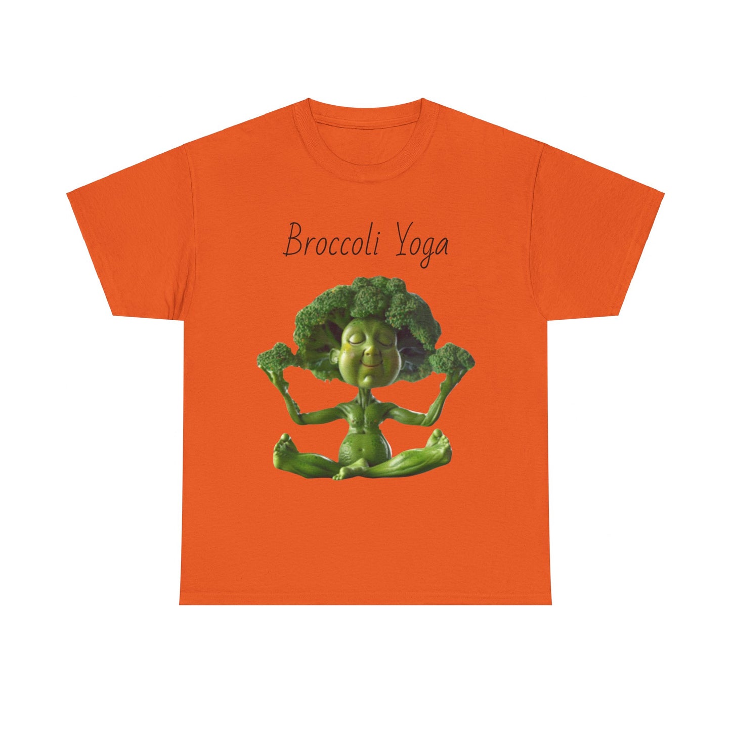 Broccoli Yoga Unisex Heavy Cotton Tee