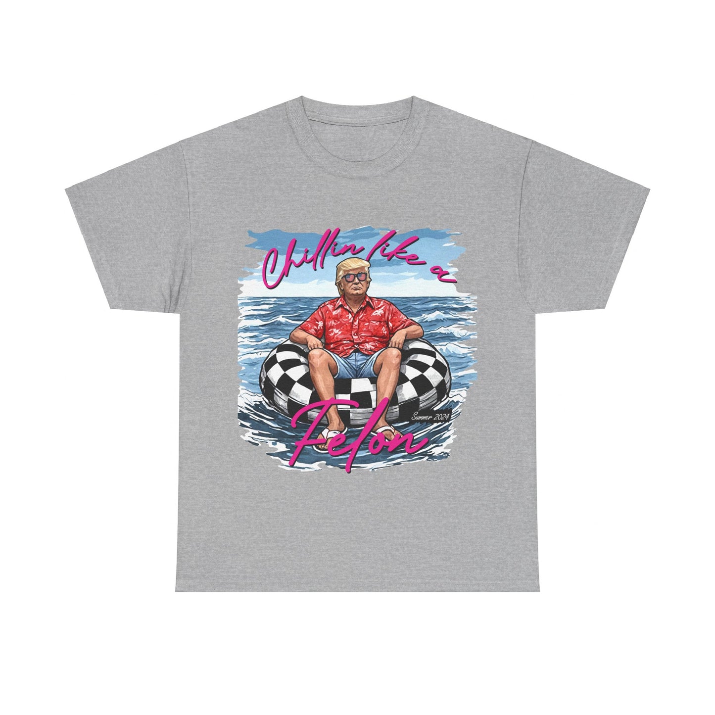 Trump Chillin' Unisex Heavy Cotton Tee