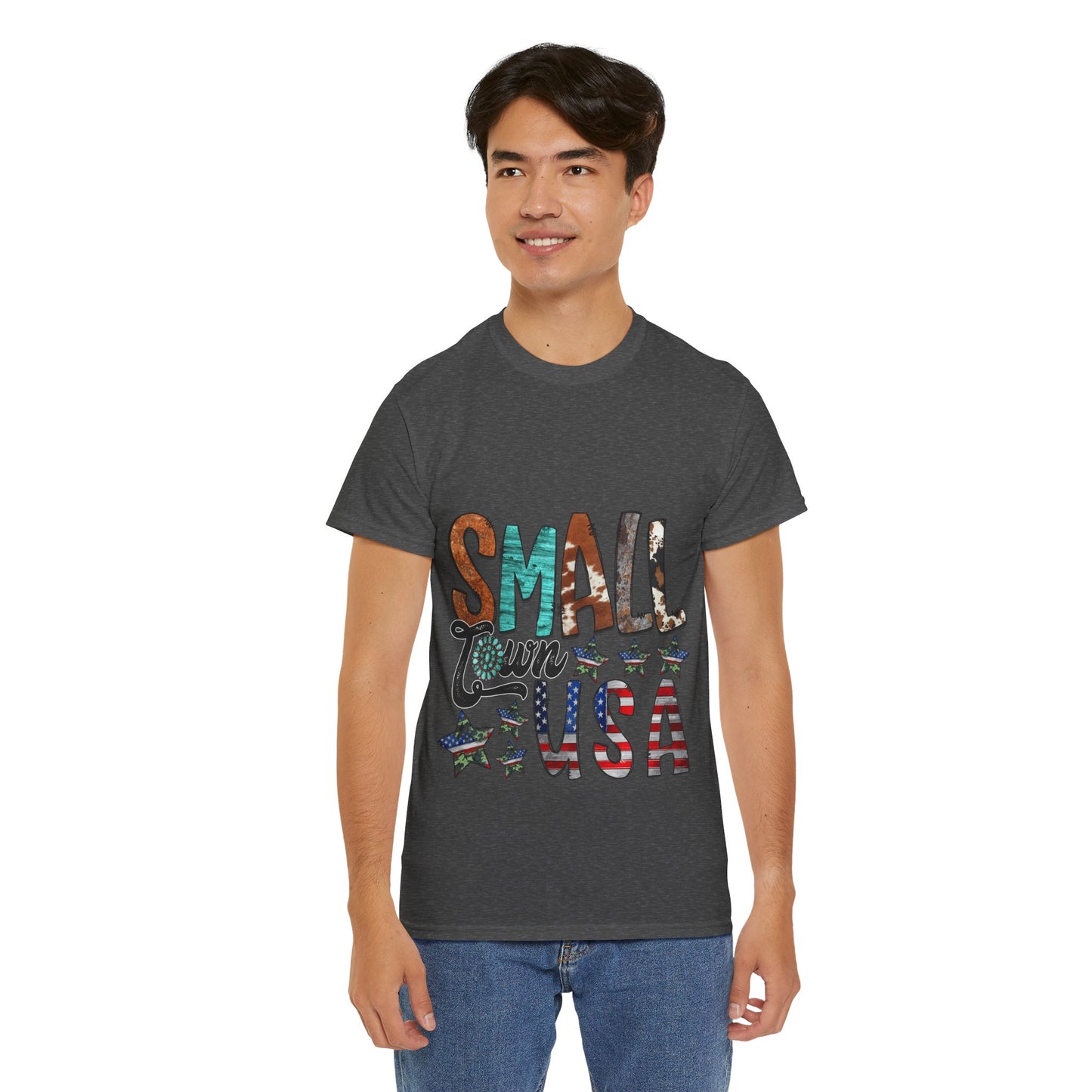 Small Town USA Unisex Heavy Cotton Tee