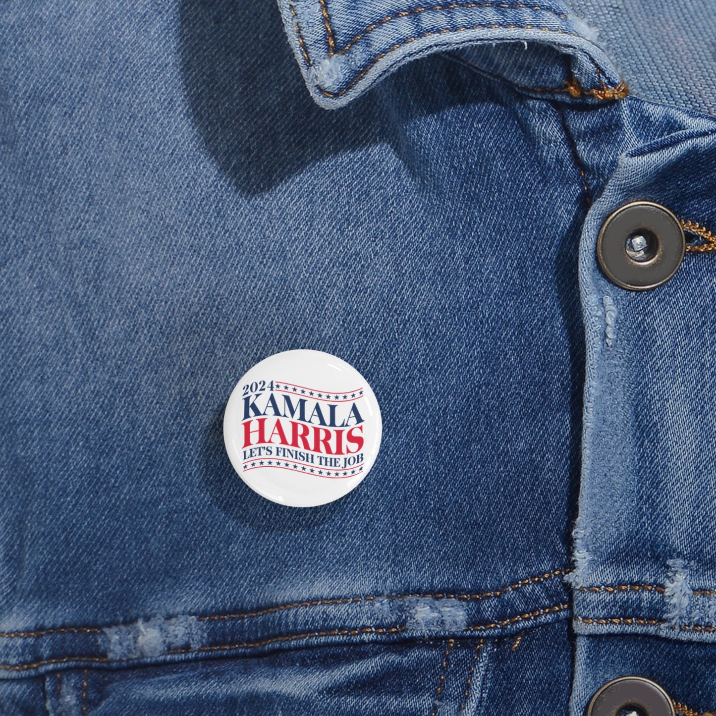 Kamala Harris 2024 Round Pins