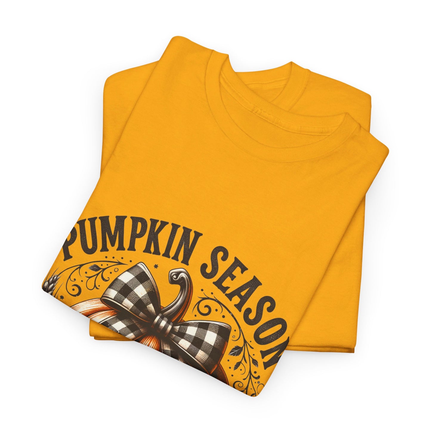 Pumpkin Season Unisex Heavy Cotton Tee