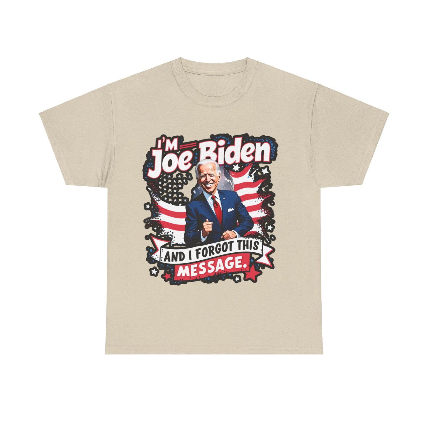 Biden I Forgot Unisex Heavy Cotton Tee