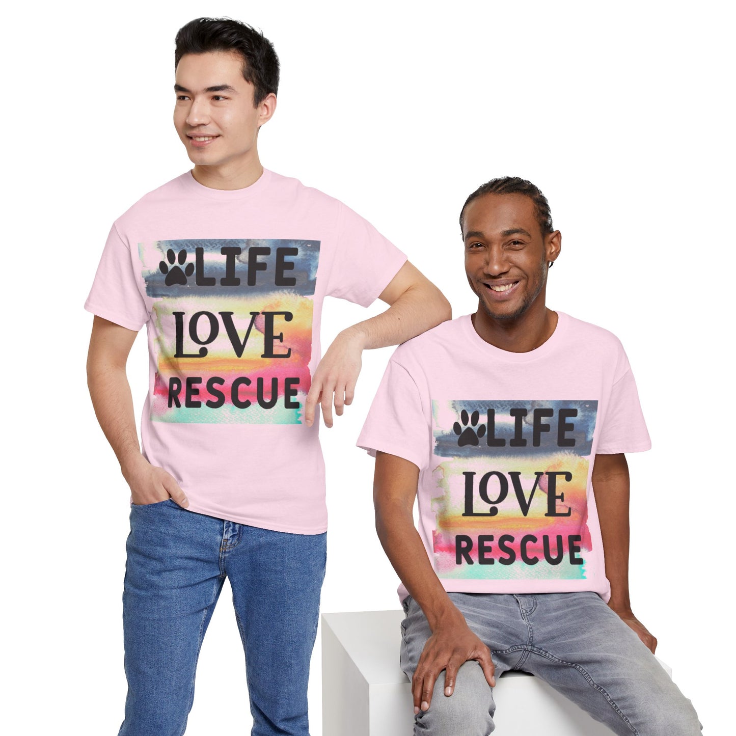 Life Love Rescue Unisex Heavy Cotton Tee