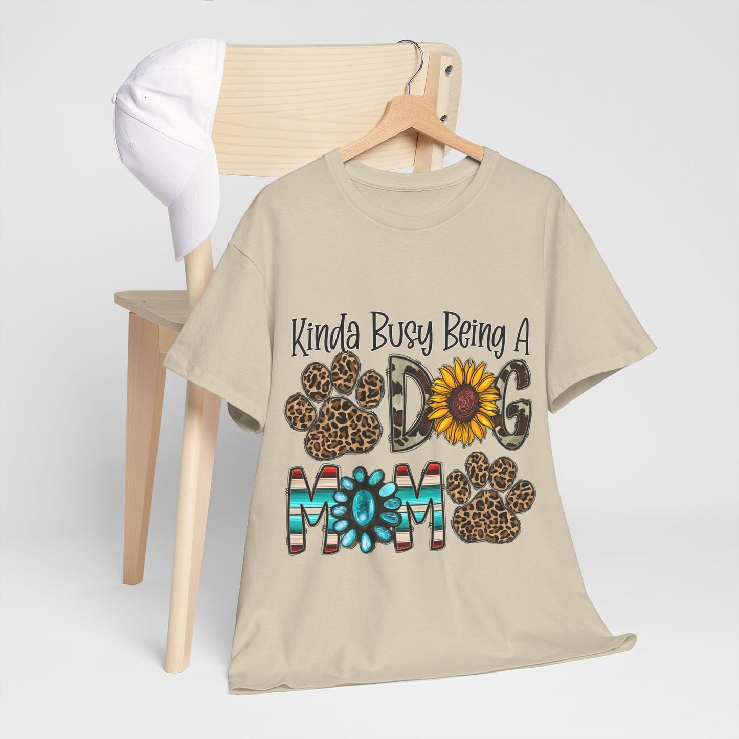 Busy Dog Mom Unisex Heavy Cotton Tee