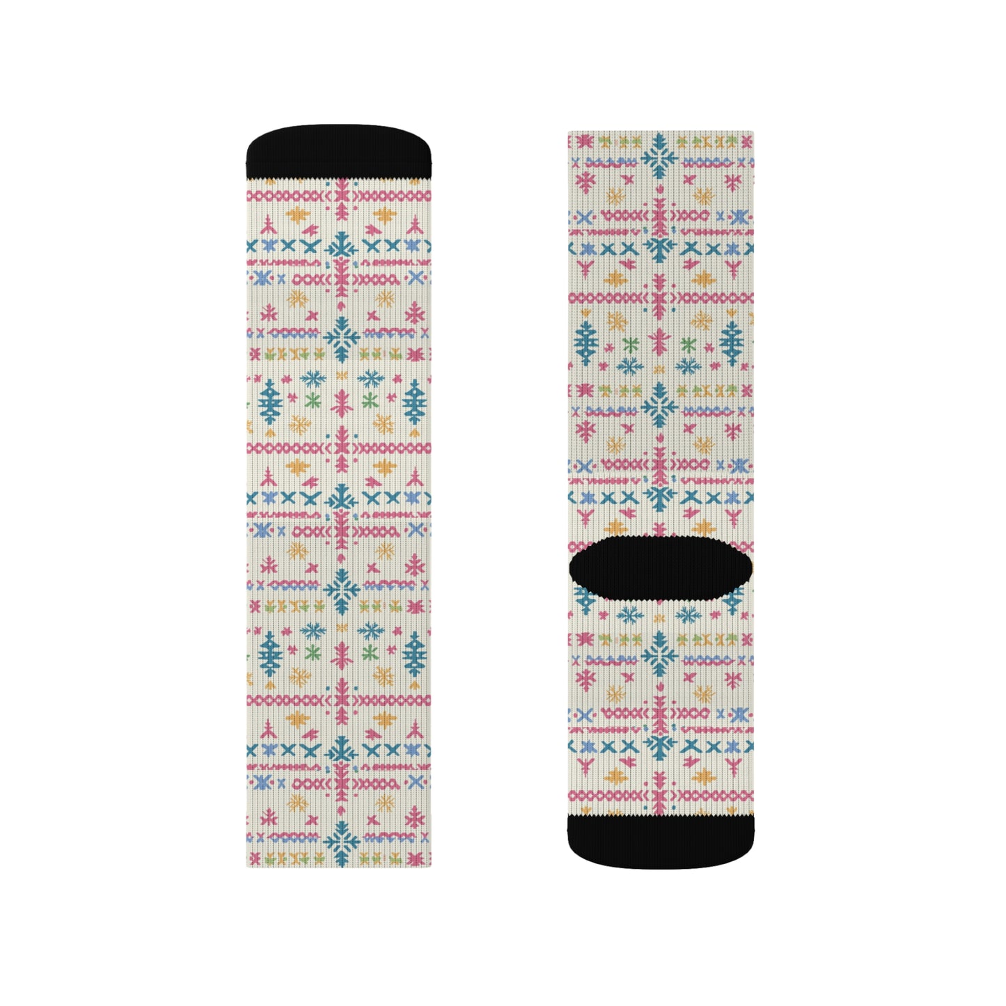 Ugly Sweater Collection 4 Sublimation Socks