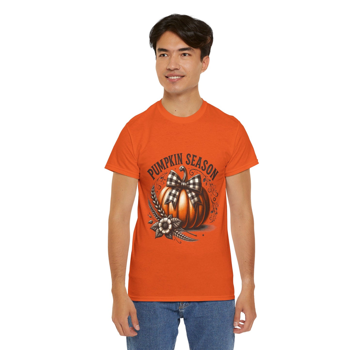 Pumpkin Season Unisex Heavy Cotton Tee