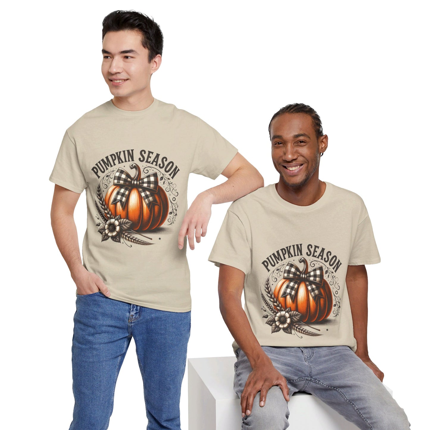 Pumpkin Season Unisex Heavy Cotton Tee