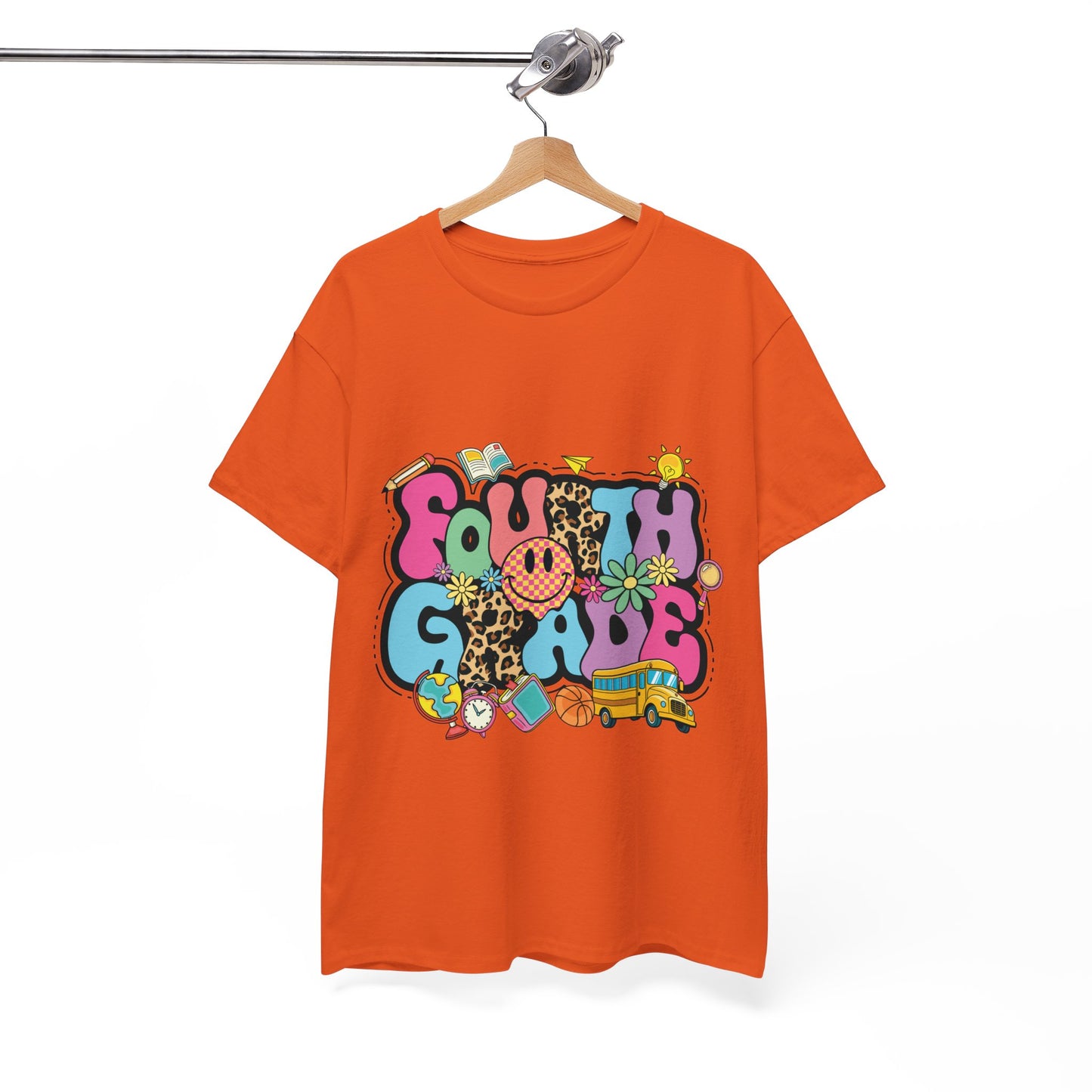 Fourth Grade Unisex Heavy Cotton Tee