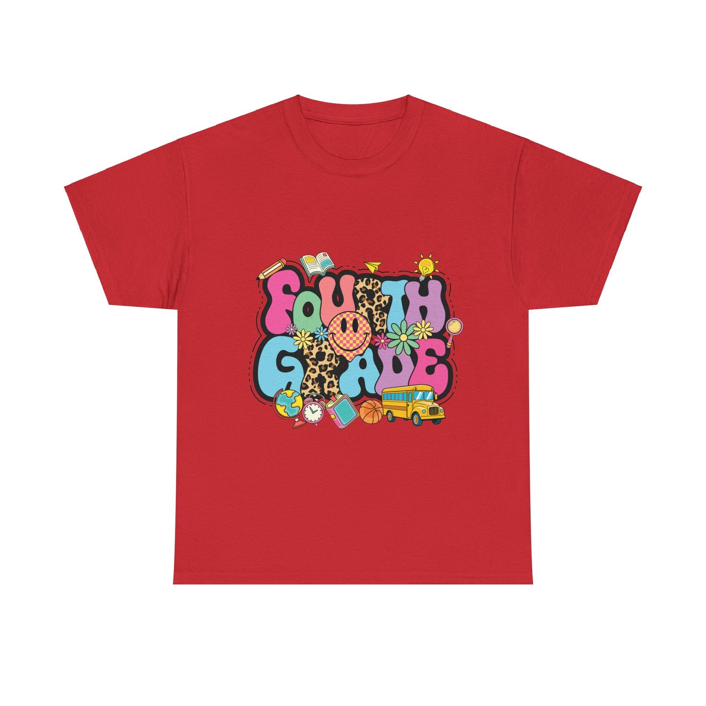 Fourth Grade Unisex Heavy Cotton Tee