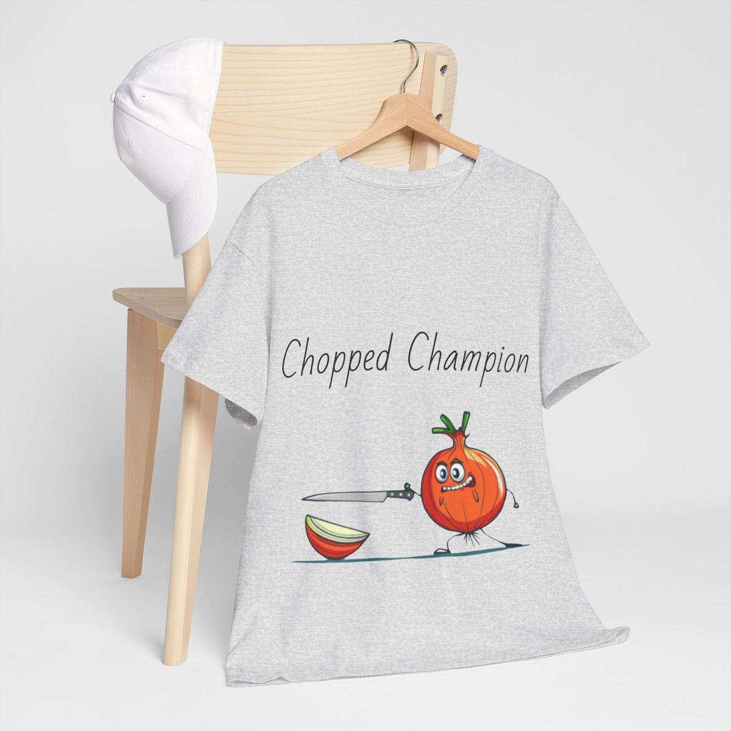 Chopped Champion Unisex Heavy Cotton Tee