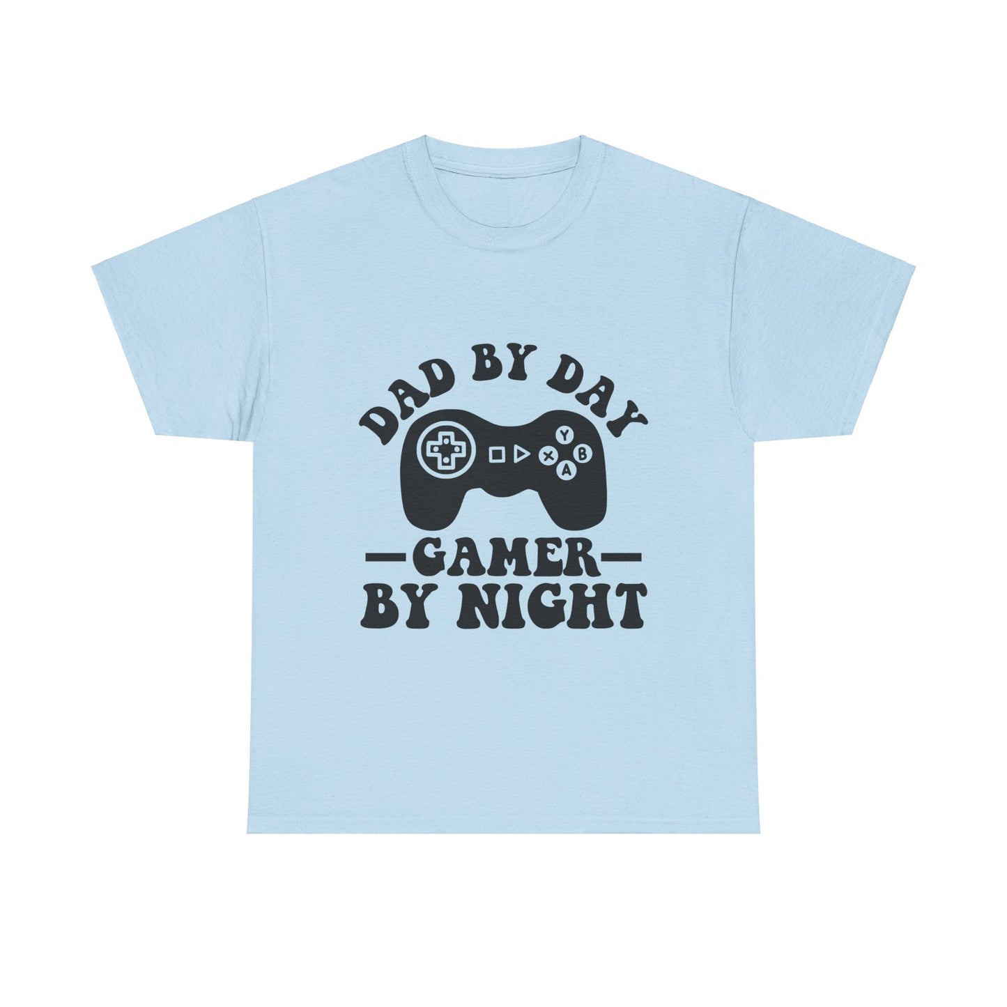 Gamer By Night Unisex Heavy Cotton Tee