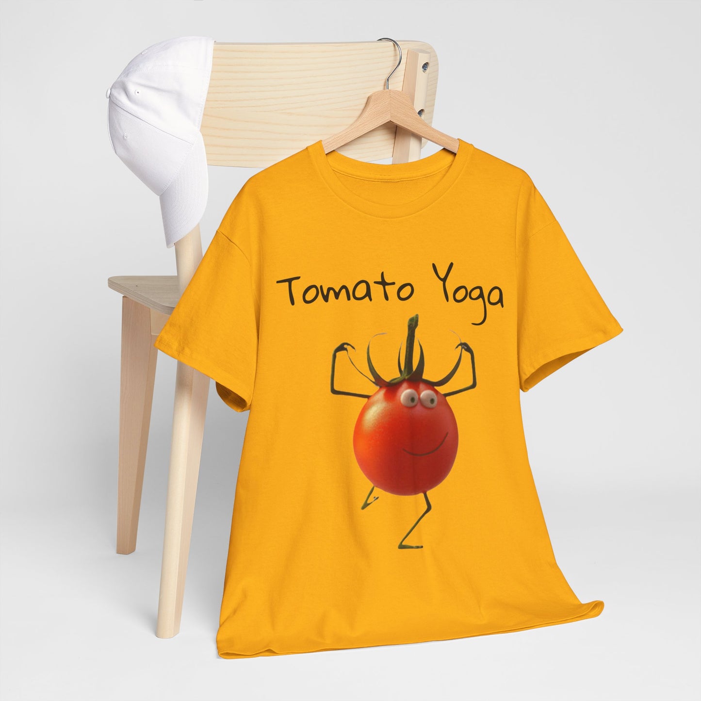 Tomato Yoga Unisex Heavy Cotton Tee