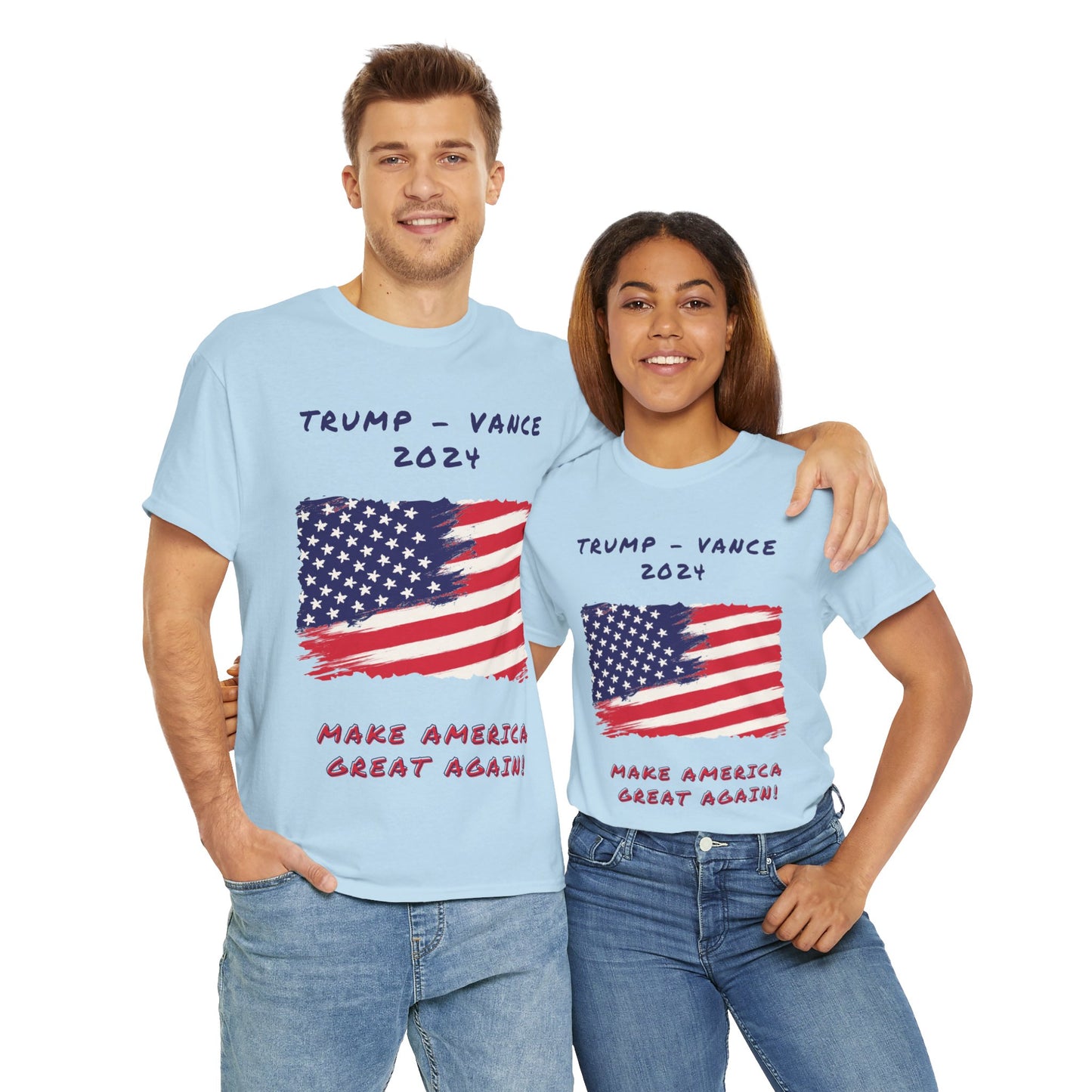 Trump Vance Unisex Heavy Cotton Tee