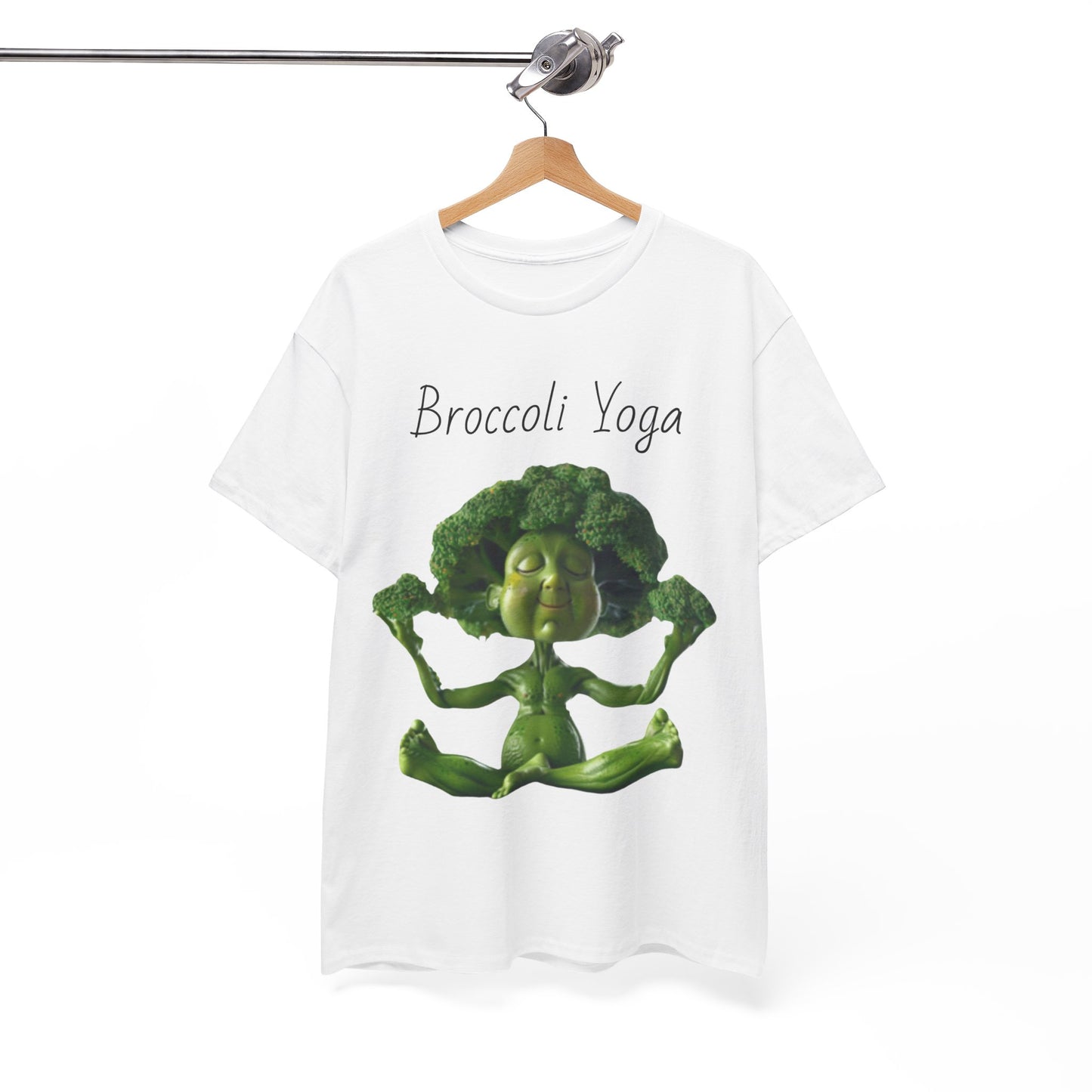 Broccoli Yoga Unisex Heavy Cotton Tee