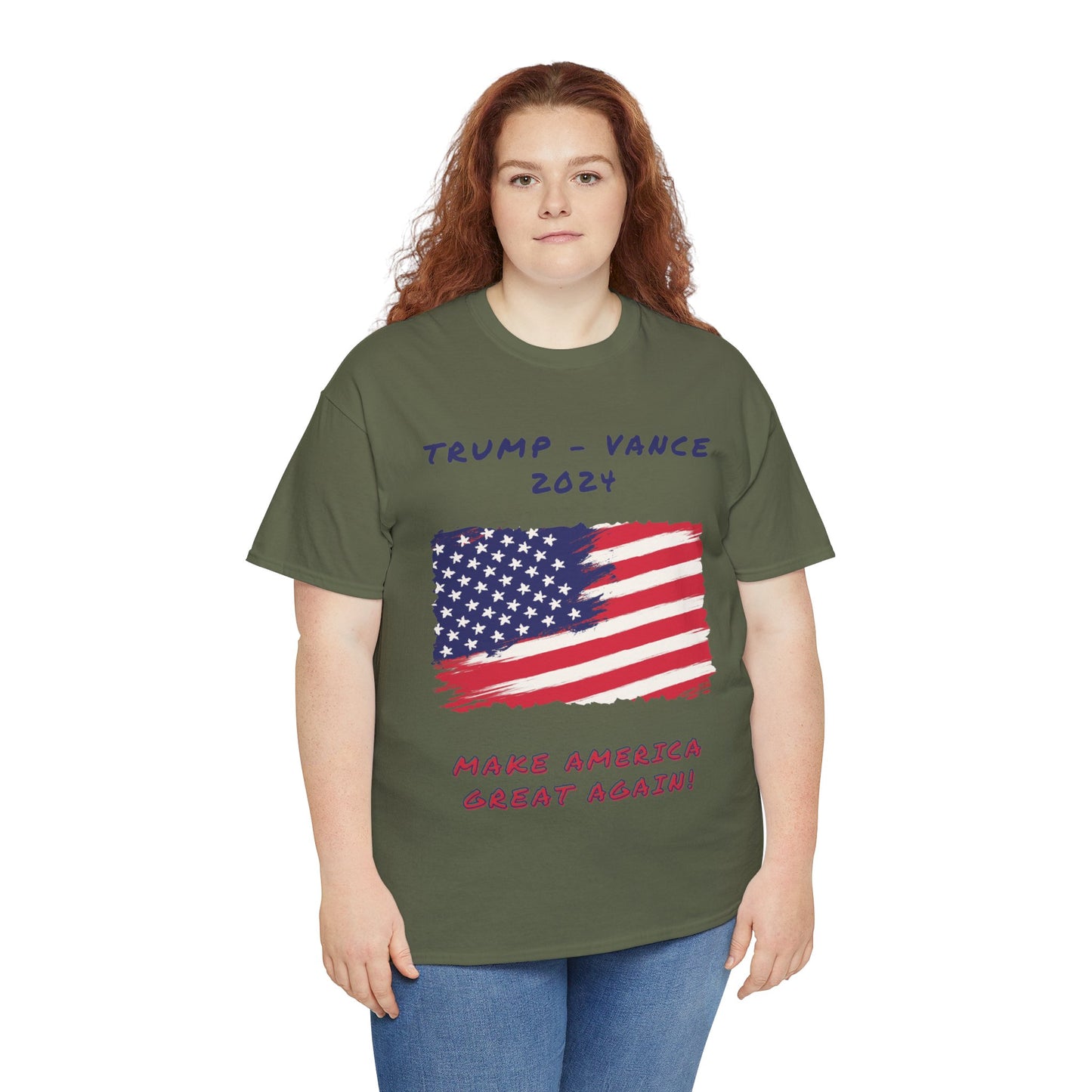 Trump Vance Unisex Heavy Cotton Tee