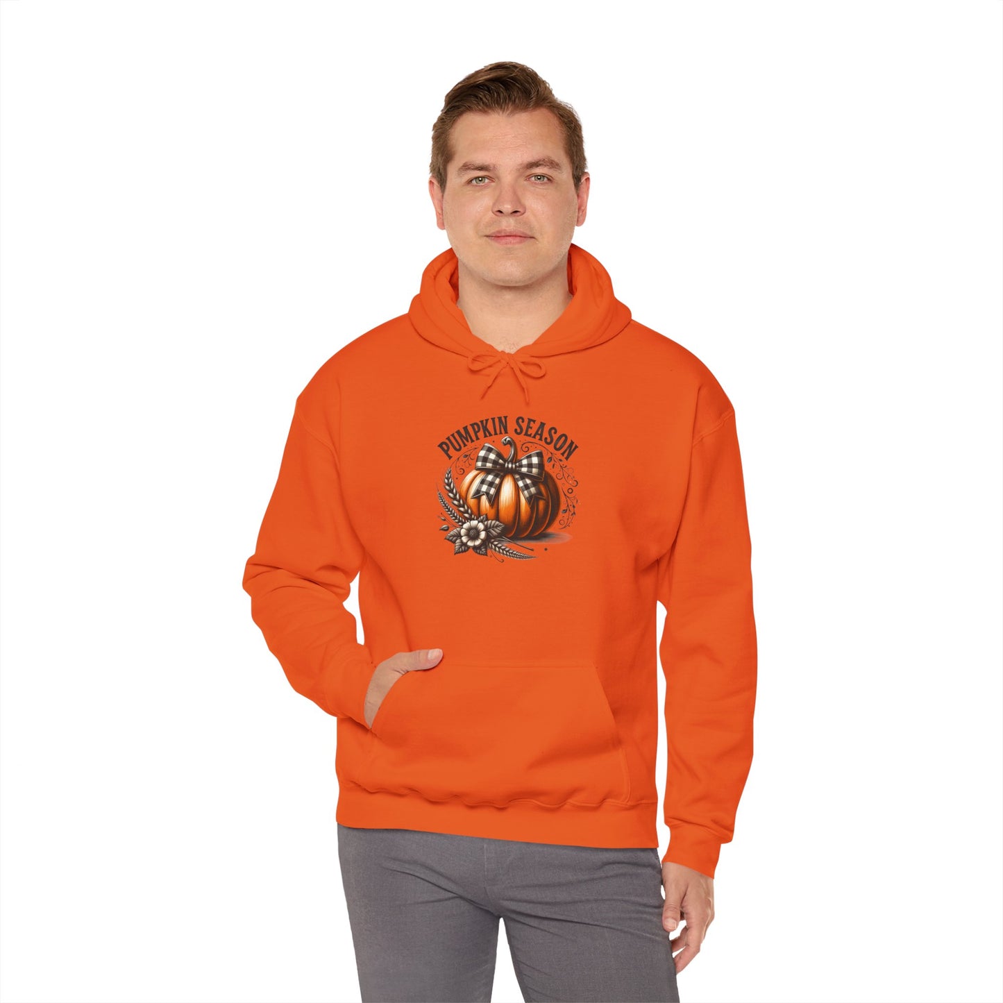 Pumpkin Season Unisex Hooded Sweatshirt